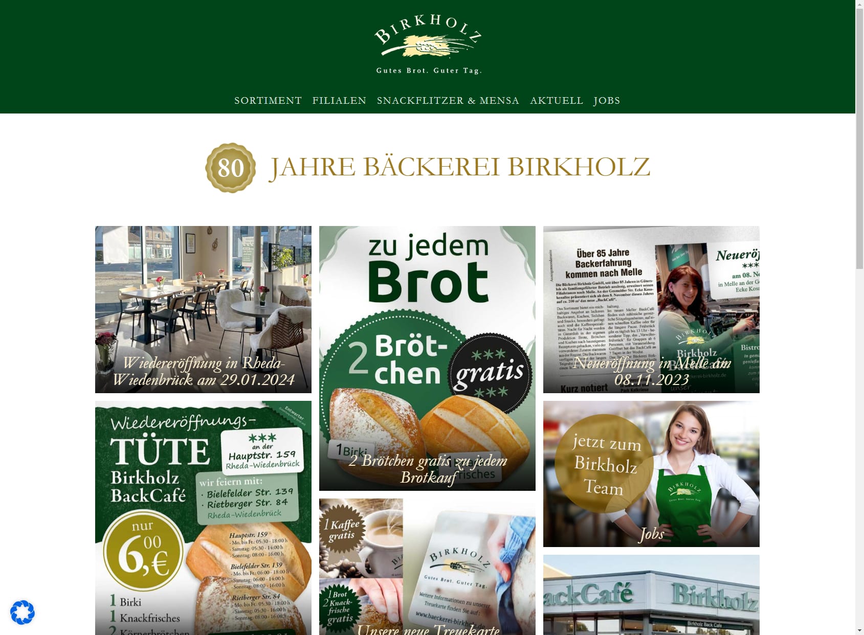 Bäckerei u. Konditorei Birkholz GmbH