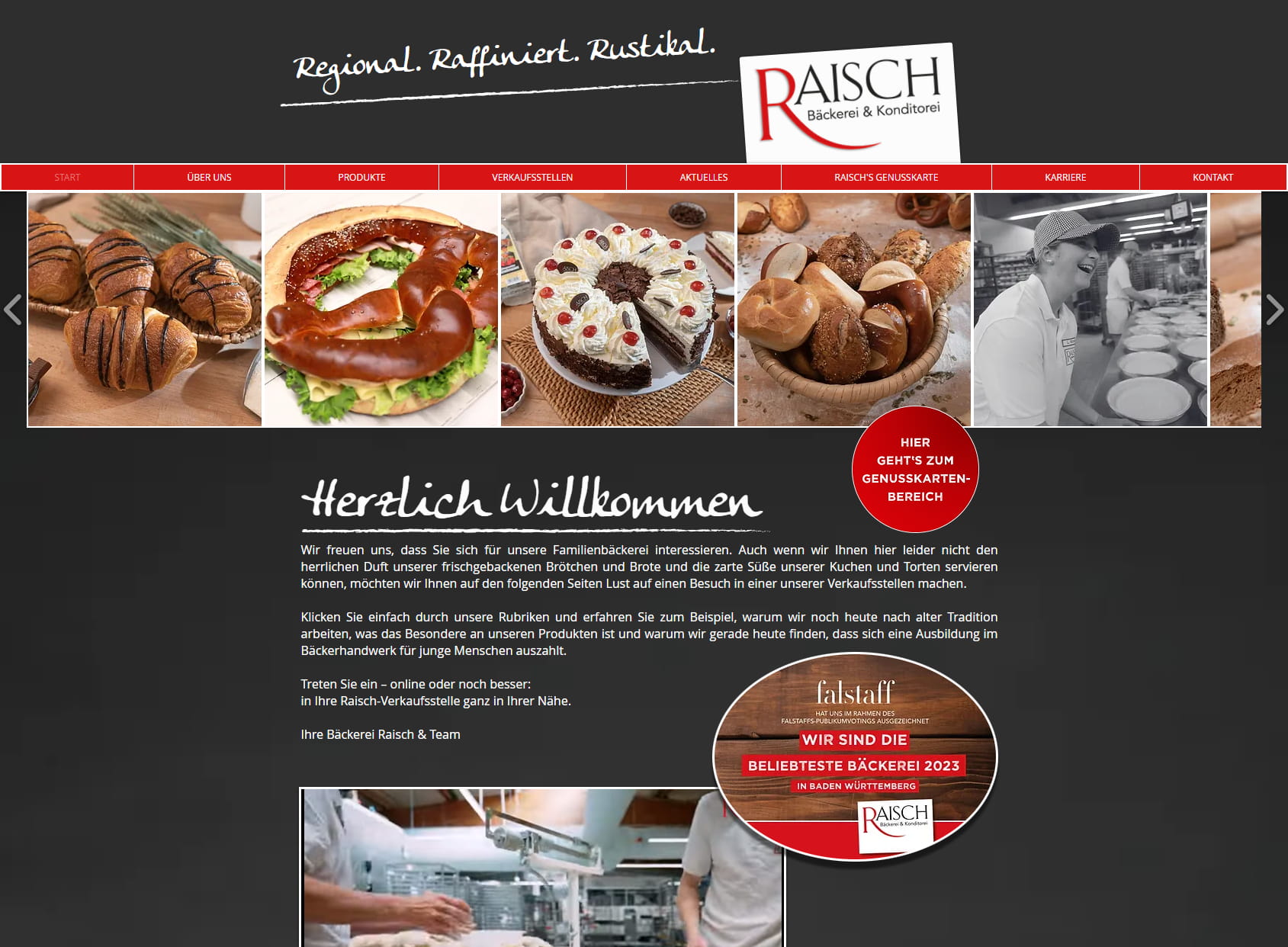 Bäckerei & Konditorei Raisch - Pforzheim Wilferdinger Höhe