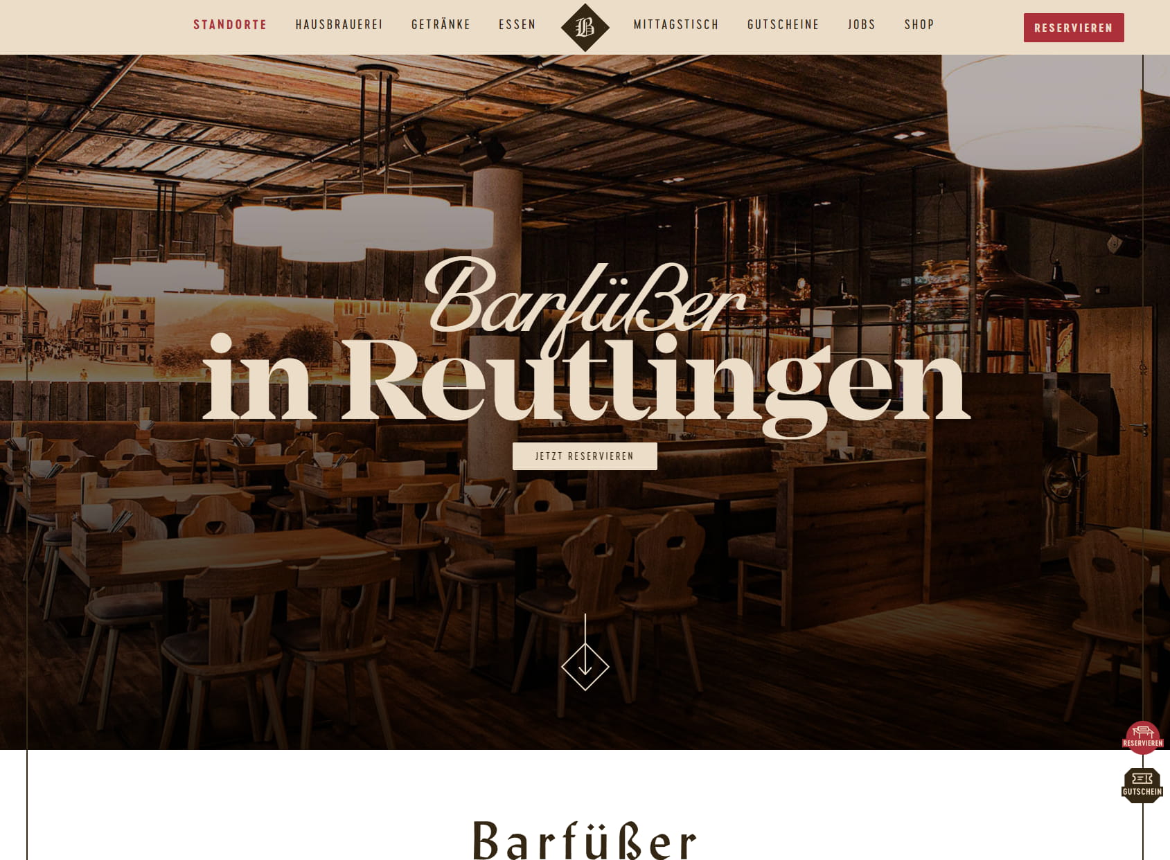 Barfüßer Hausbrauerei Reutlingen