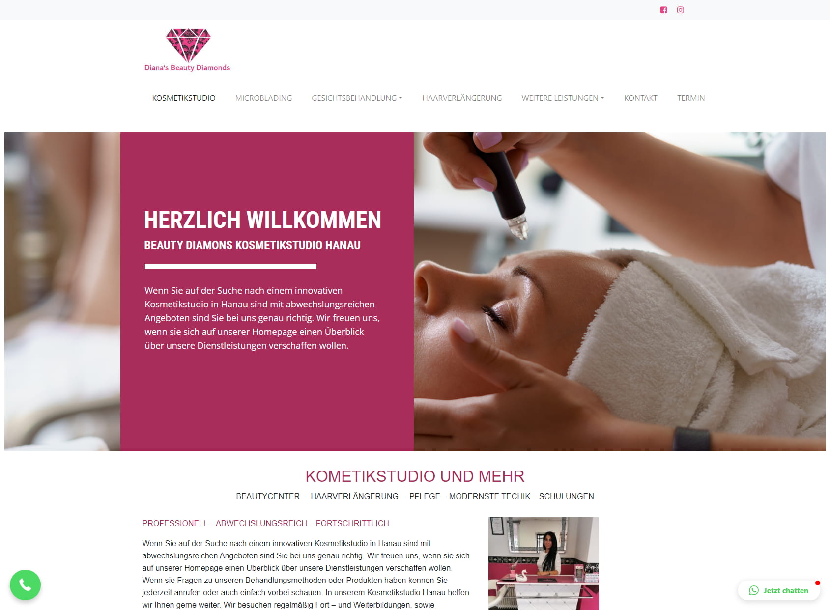Kosmetikstudio Hanau - Beauty Diamonds