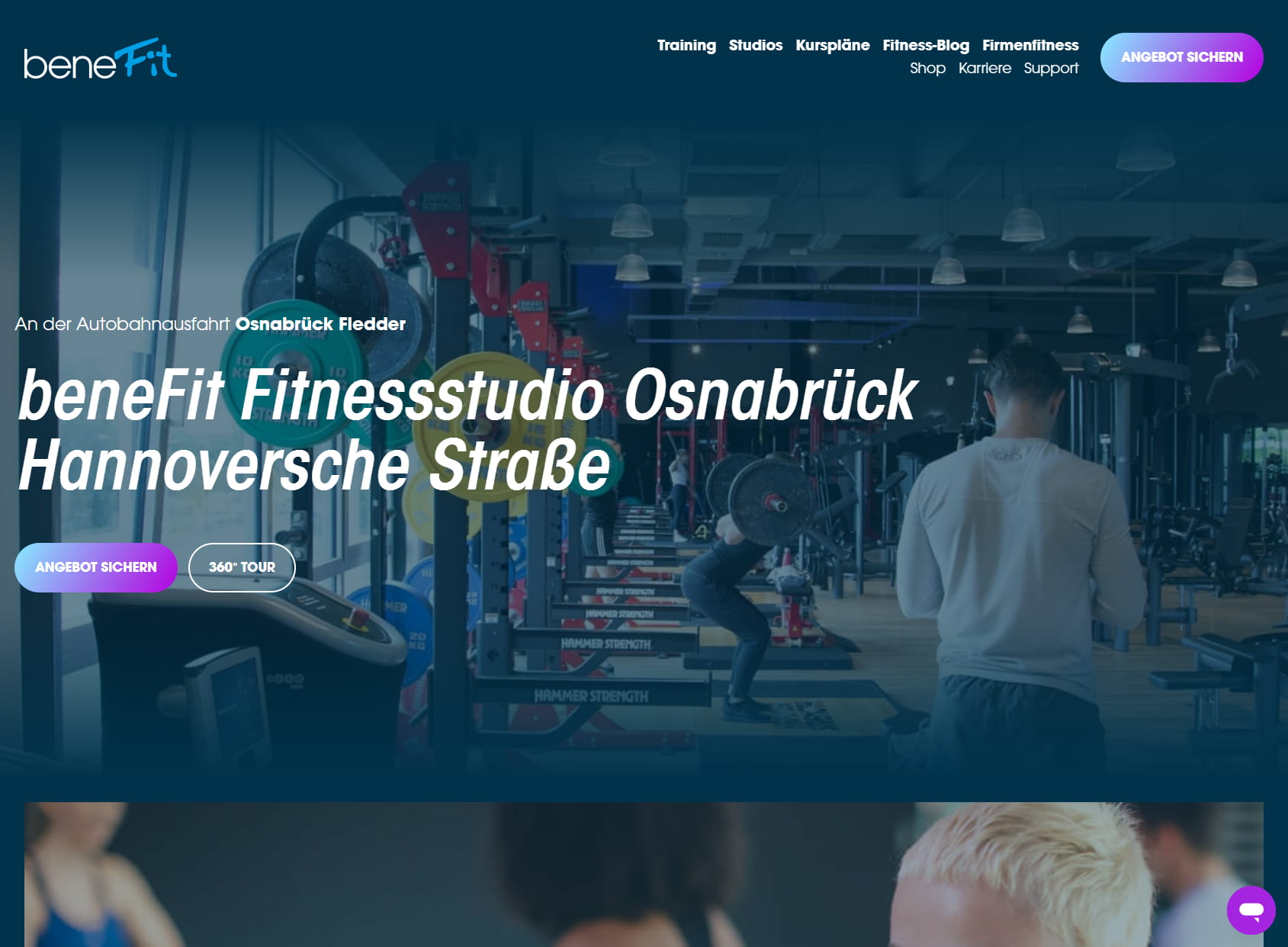 beneFit Fitnessstudio Osnabrück (Hannoversche Str.)