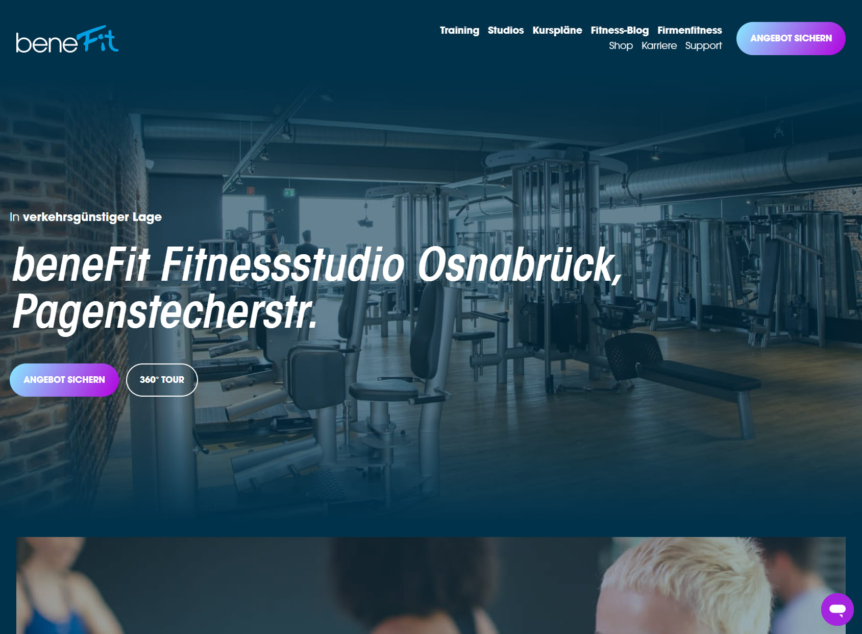 beneFit Fitnessstudio Osnabrück (Pagenstecherstraße)