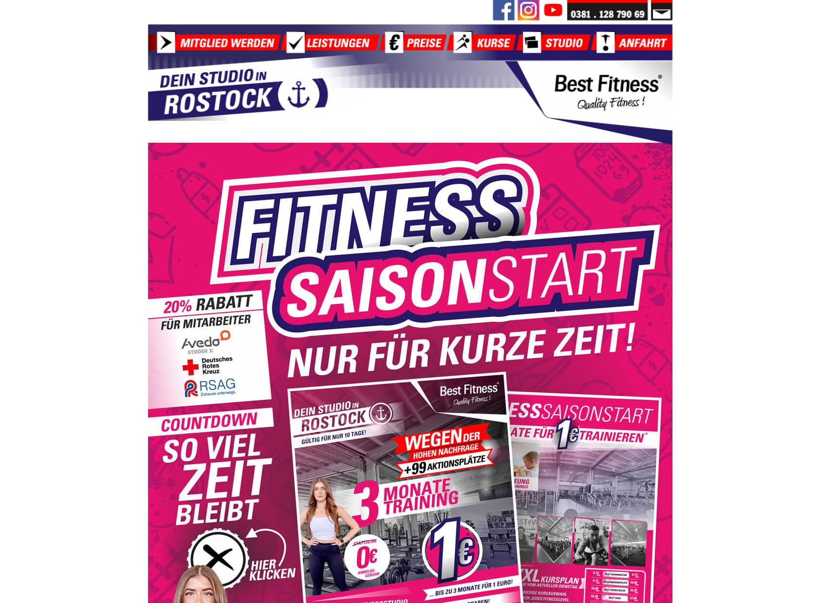 Best Fitness - Dein Fitnessstudio in Rostock