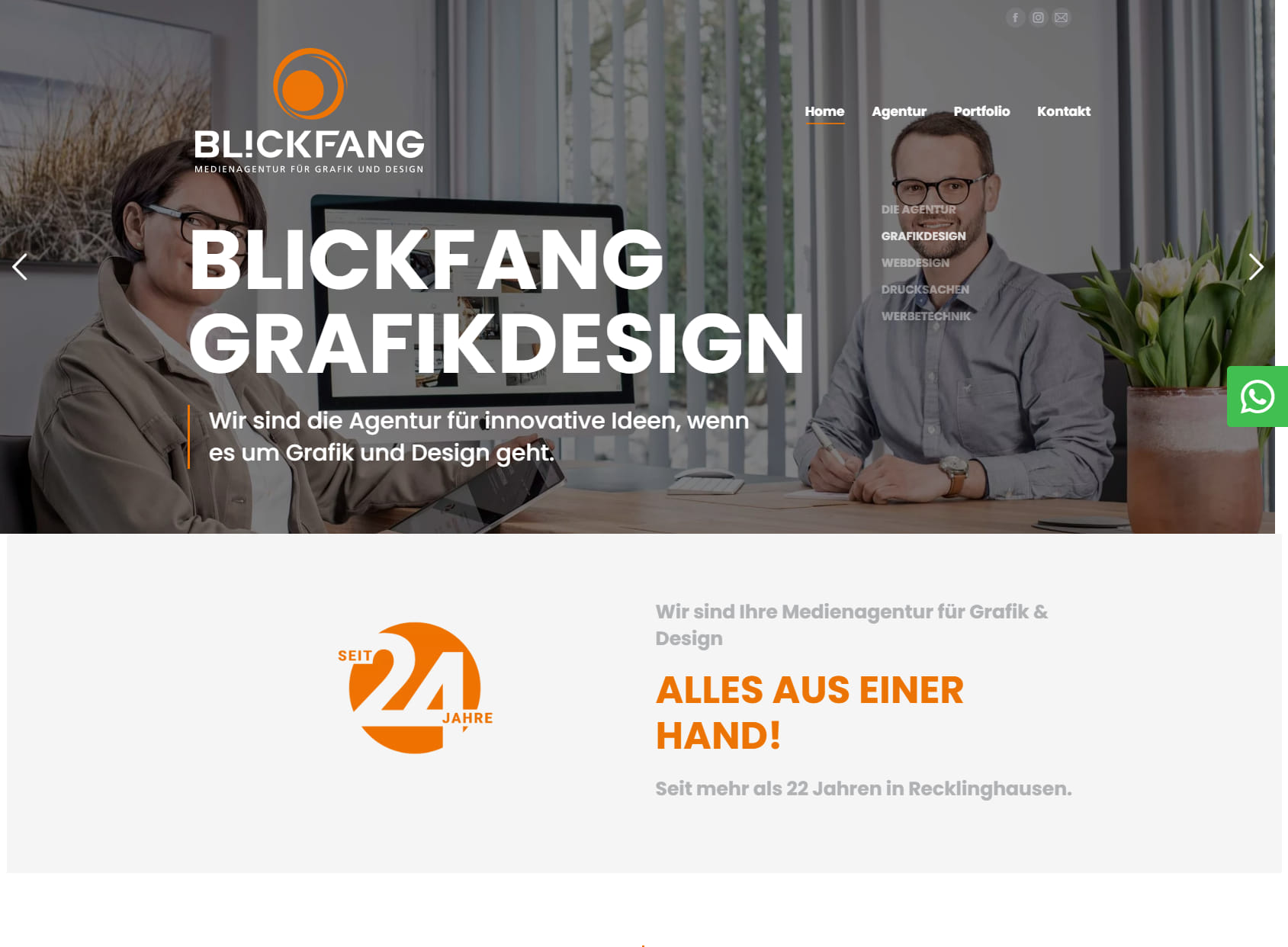 Blickfang Grafikdesign / Webdesign Recklinghausen
