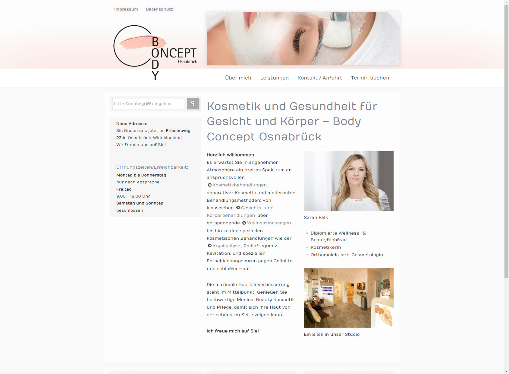 Kosmetikinstitut BodyConcept Osnabrück