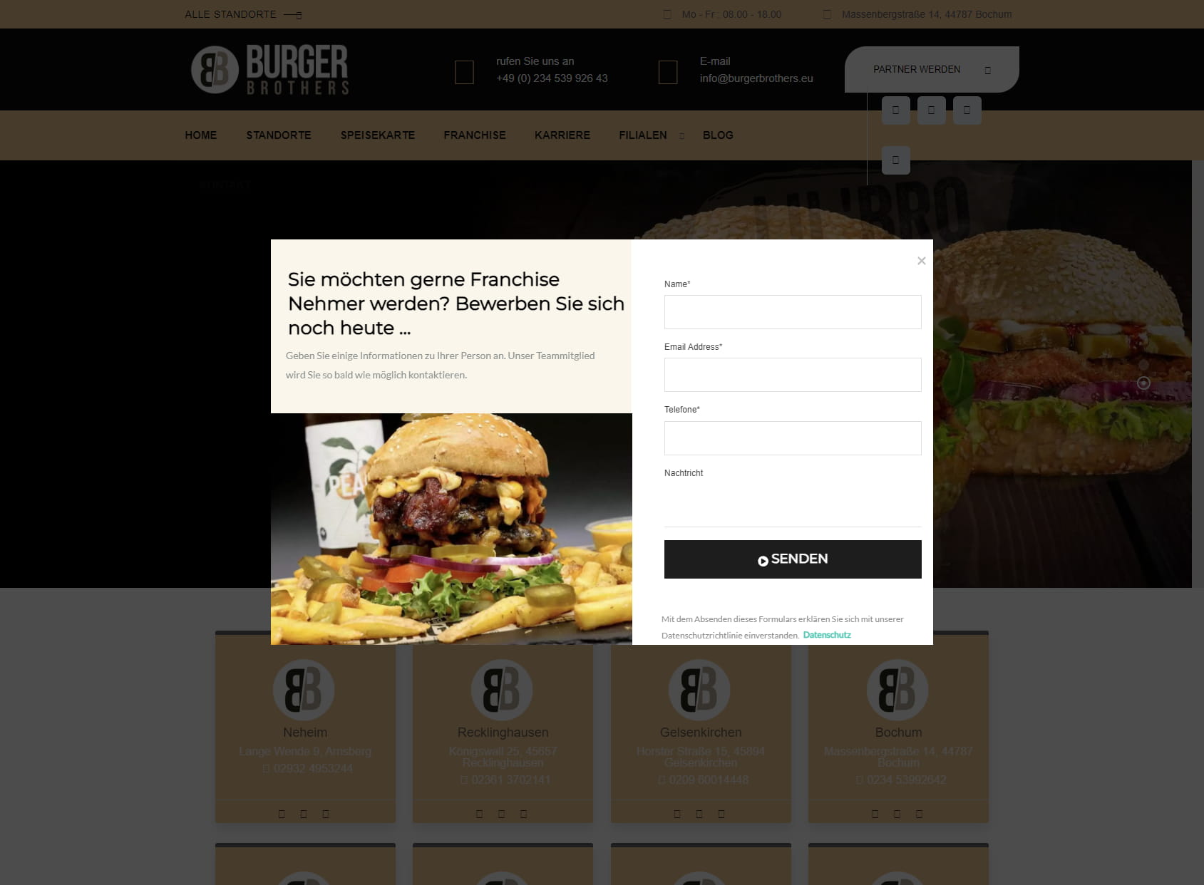 Burger Brothers Recklinghausen