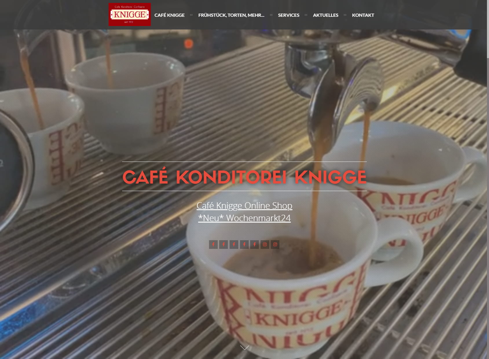 Café Knigge, Filiale Niedernstraße