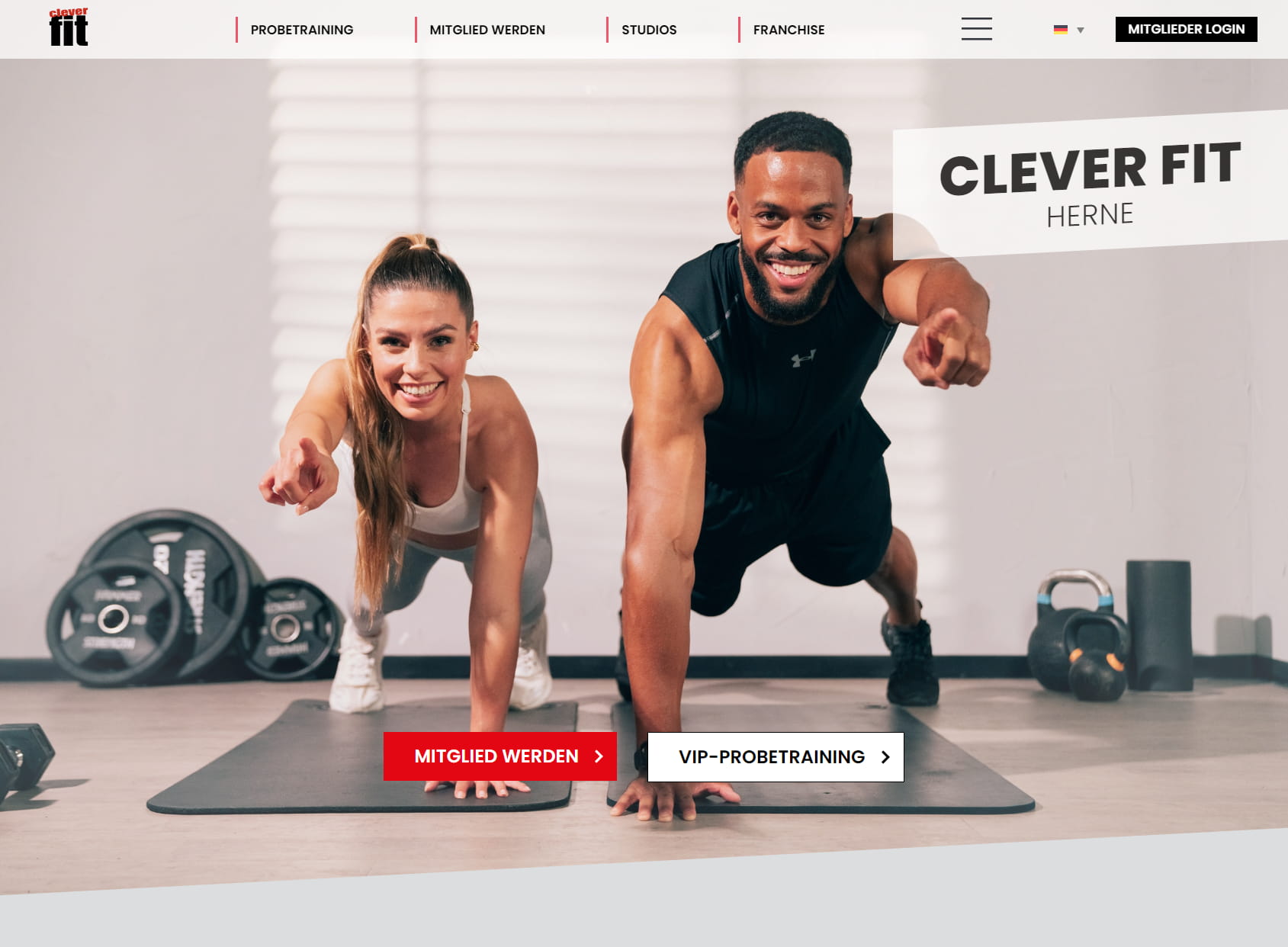 Fitnessstudio clever fit Herne