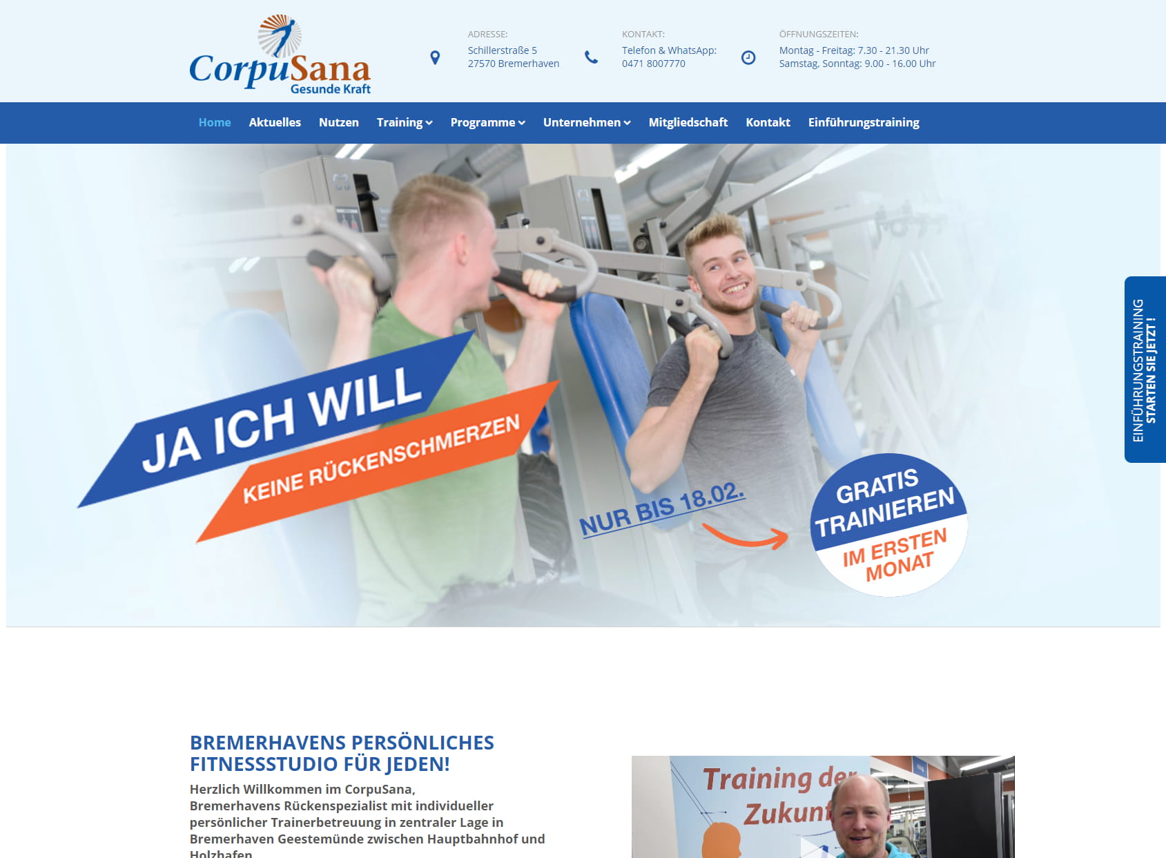 CorpuSana - Fitness Bremerhaven