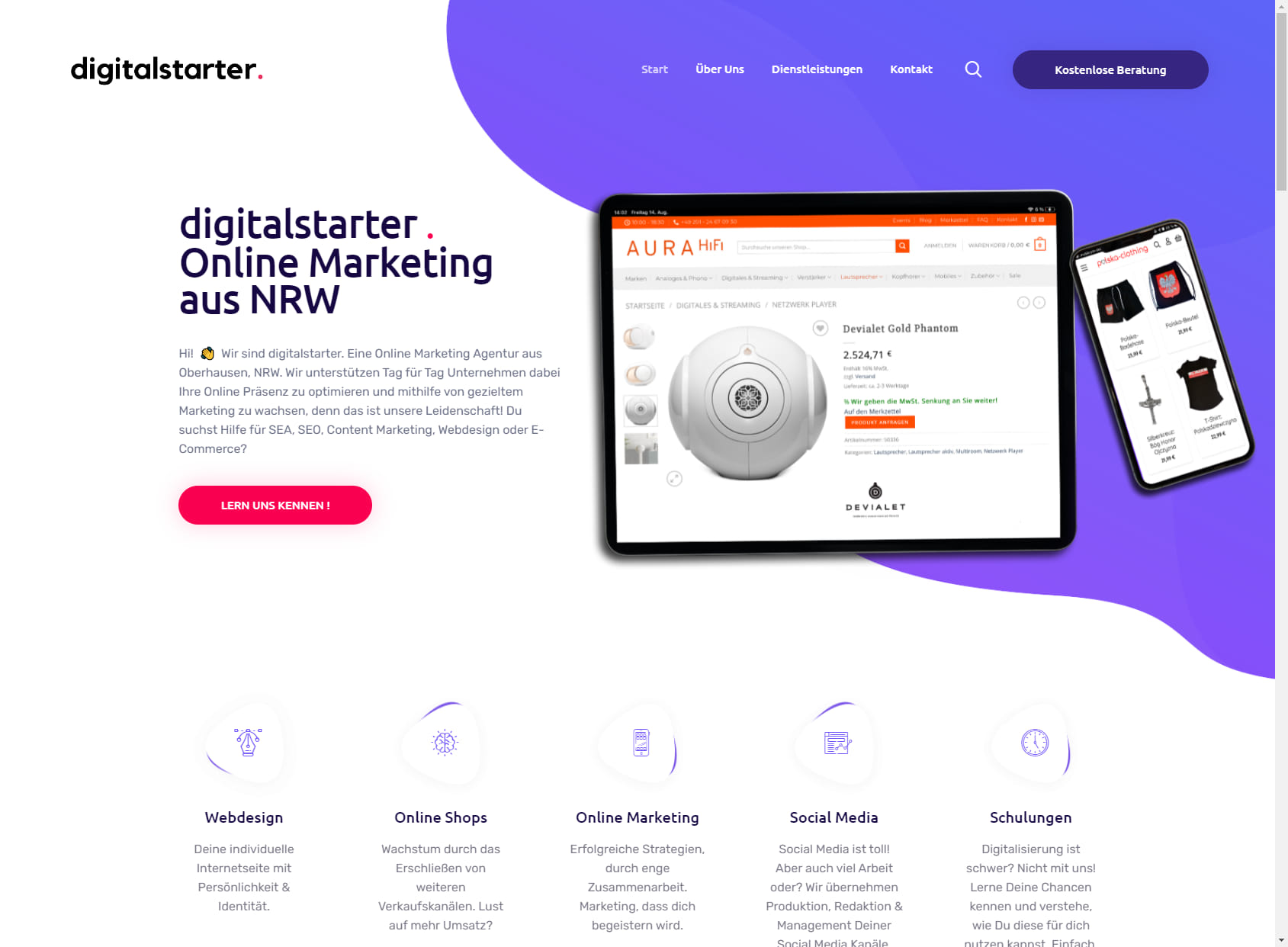 digitalstarter. – Online Marketing, Agentur für Webdesign, E-Commerce & SEA, SEO
