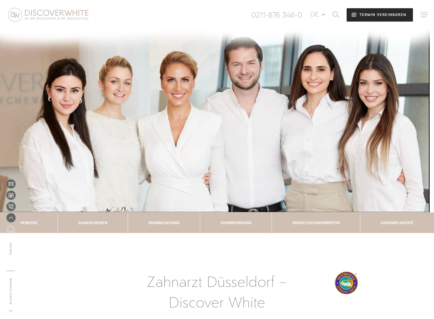 Zahnarzt Düsseldorf - Discover White - by Dr. Mintcheva