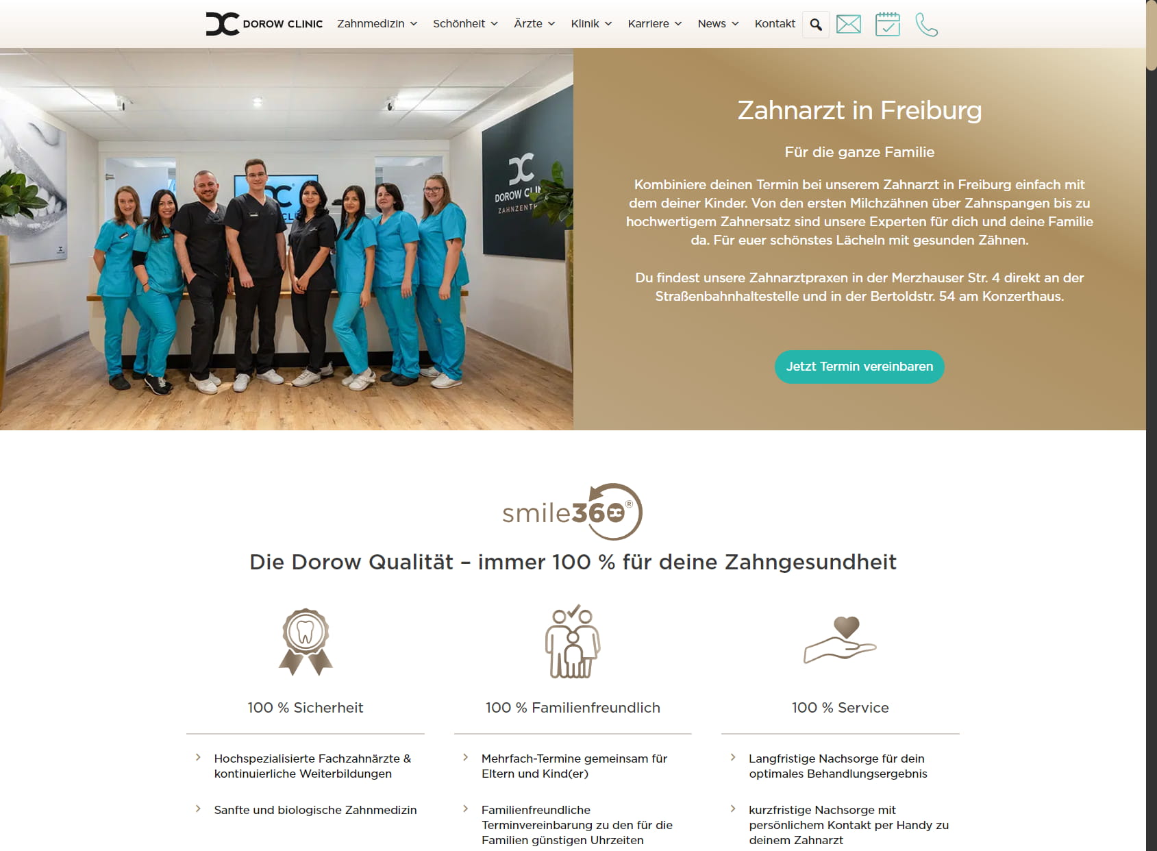 Dorow Clinic Freiburg - Zahnarzt u. Implantologie