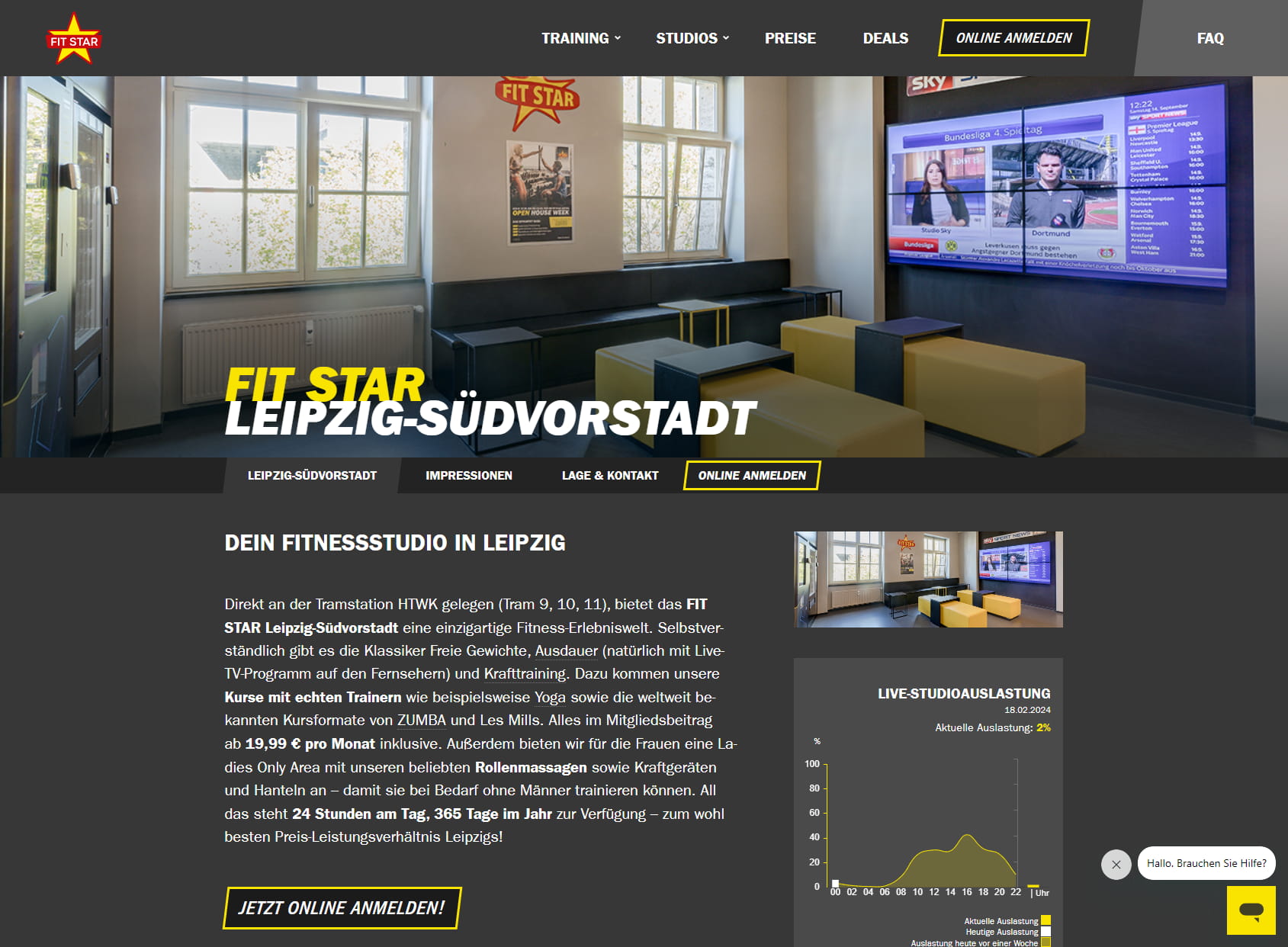 FIT STAR Fitnessstudio Leipzig-Südvorstadt