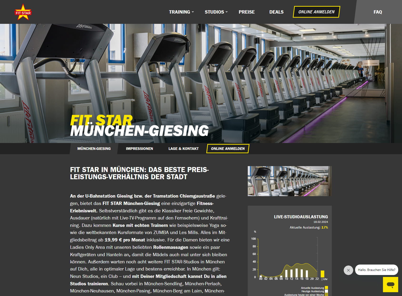 FIT STAR Fitnessstudio München-Giesing