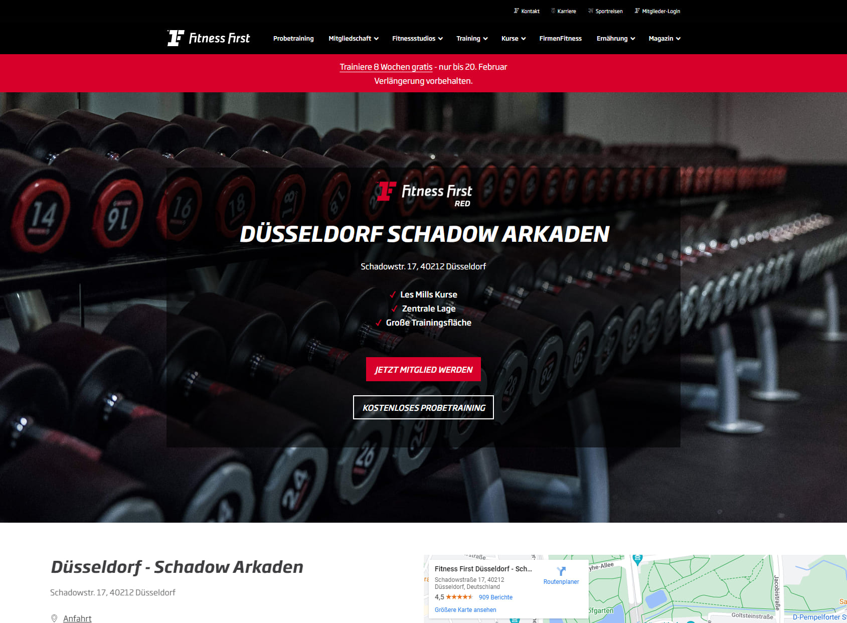 Fitness First Düsseldorf - Schadow Arkaden