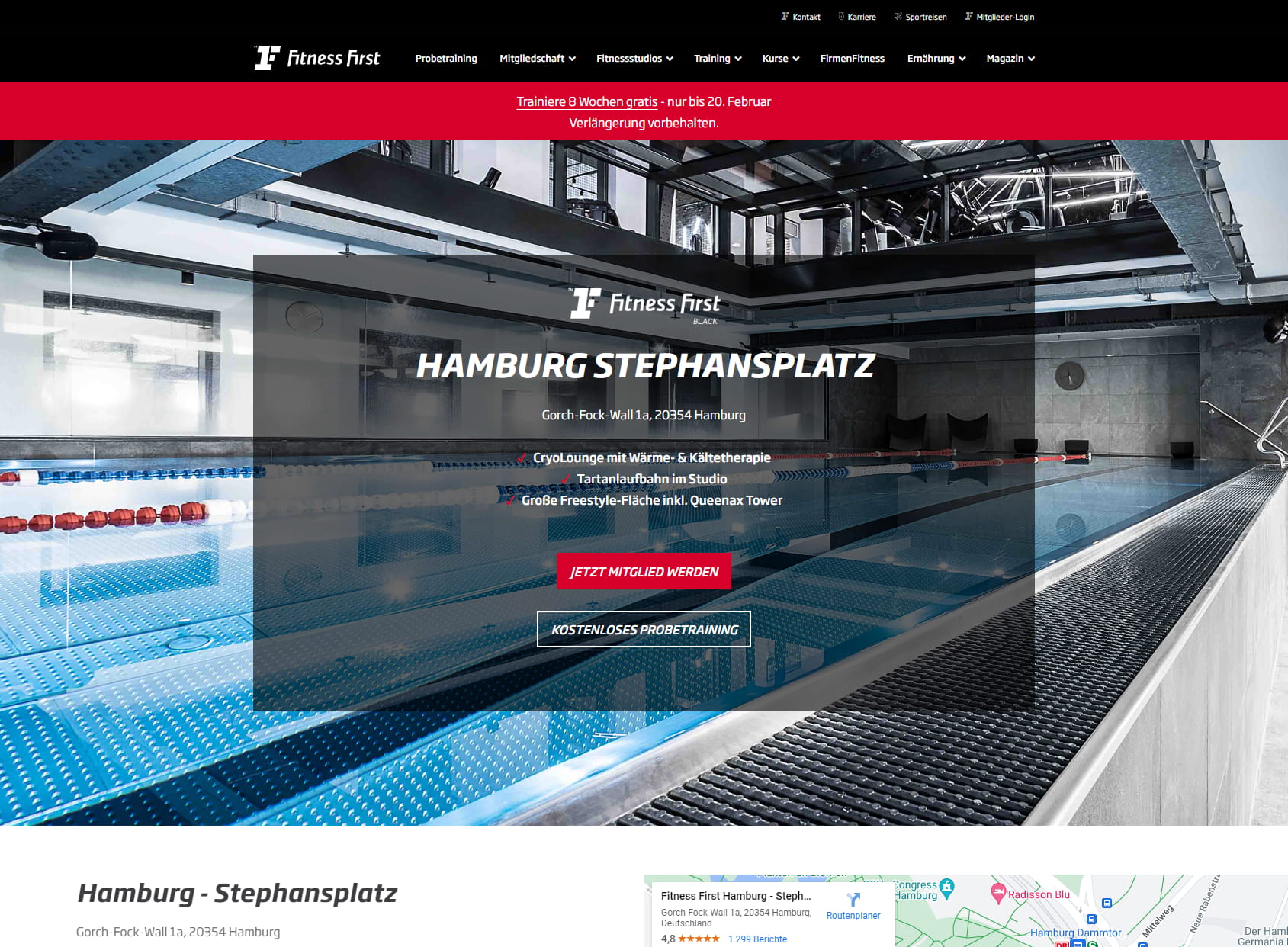 Fitness First Hamburg - Stephansplatz