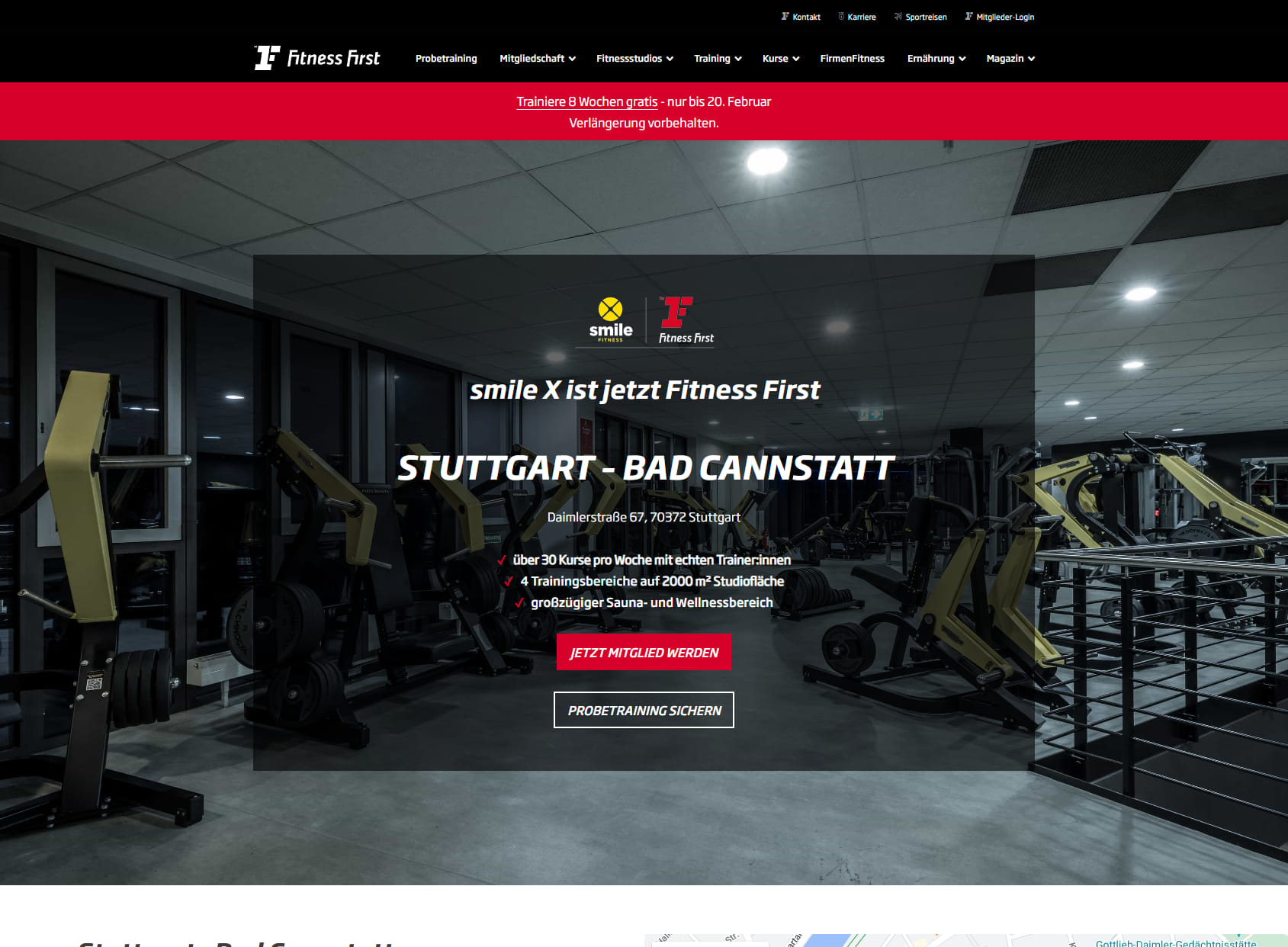 Fitness First Stuttgart - Bad Cannstatt (ehemals smile X)