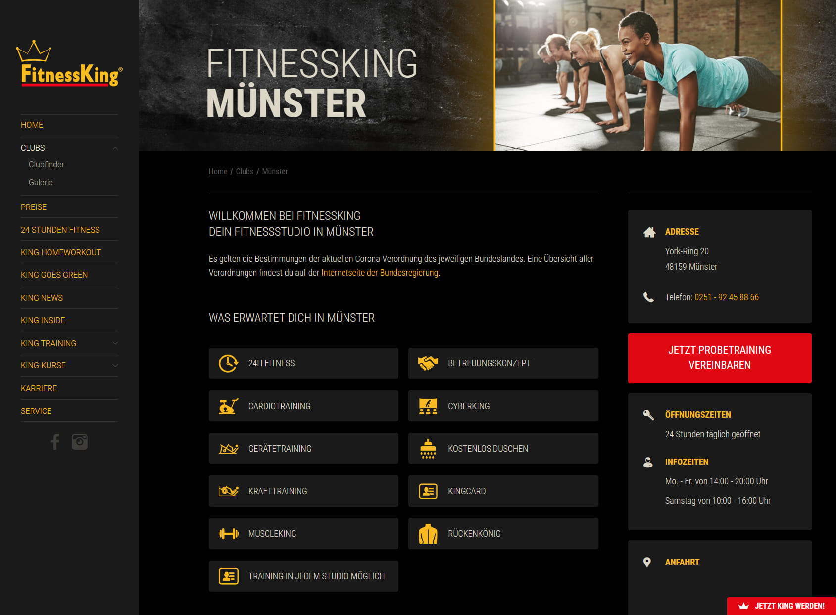 FitnessKing Münster