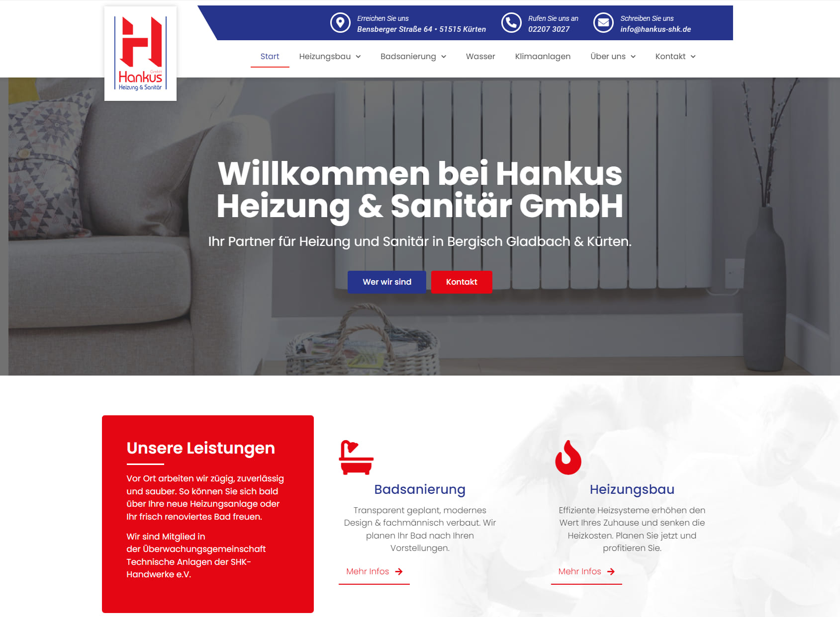 Hankus GmbH Heizung & Sanitär