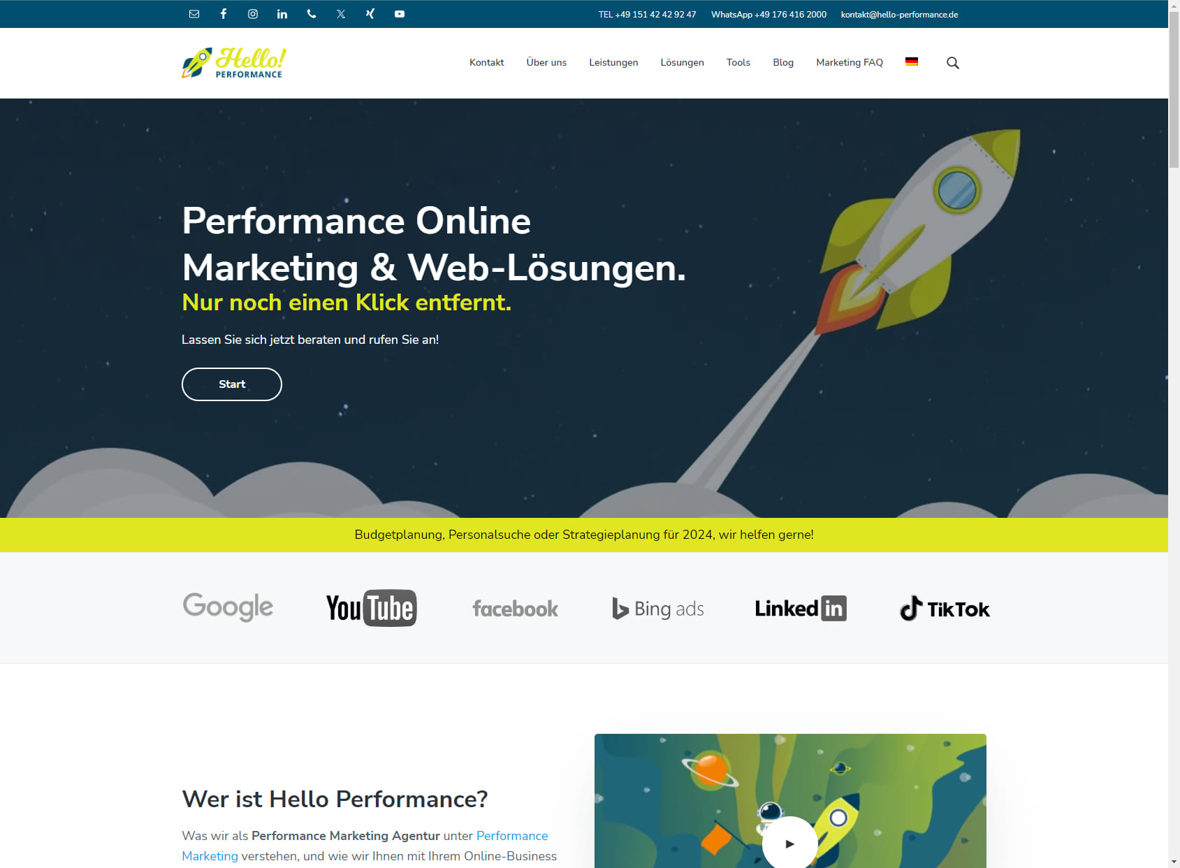 Hello Performance - Online Marketing Agentur Frankfurt
