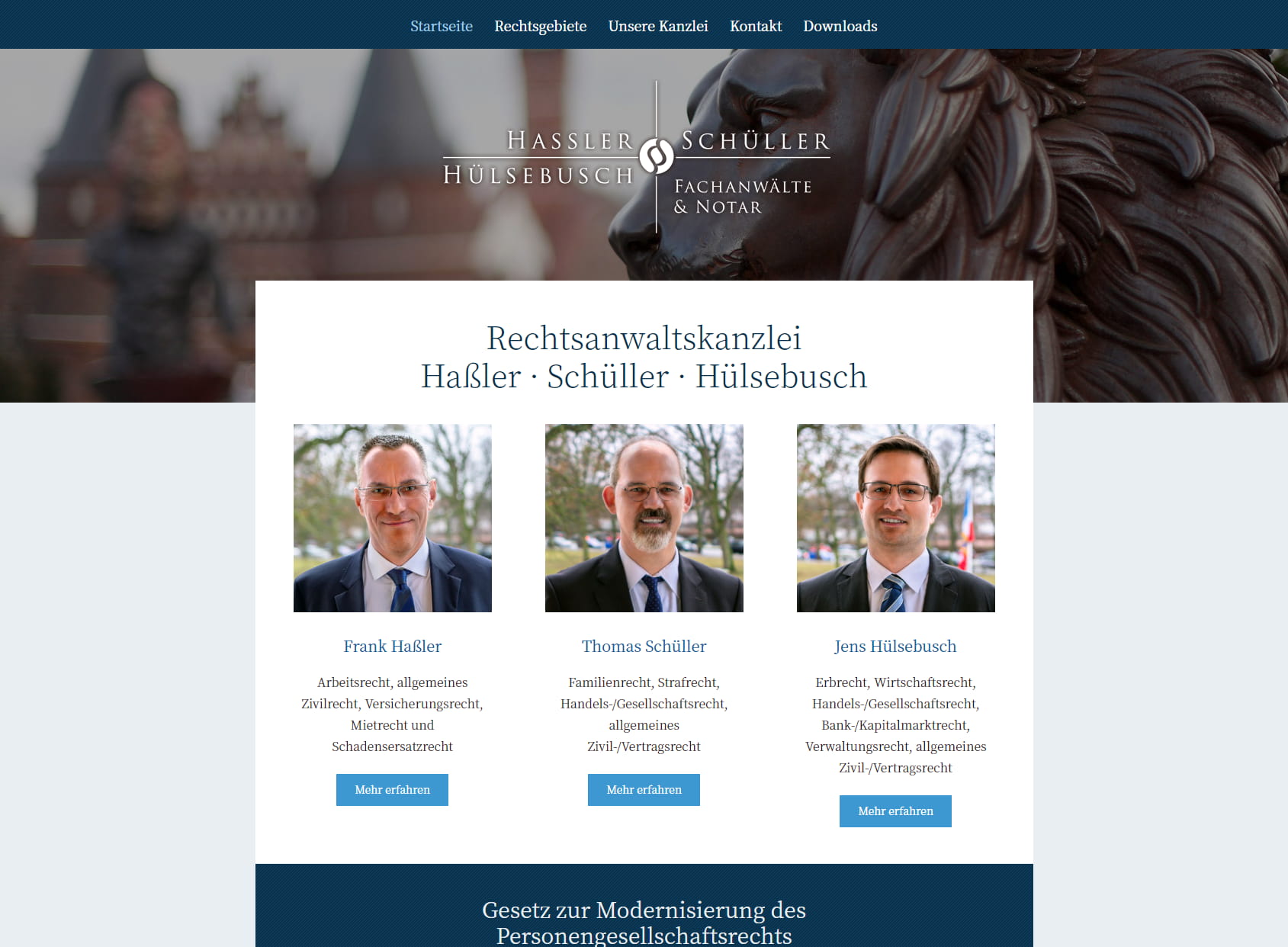 Rechtsanwälte & Notar Haßler | Schüller | Hülsebusch in Lübeck
