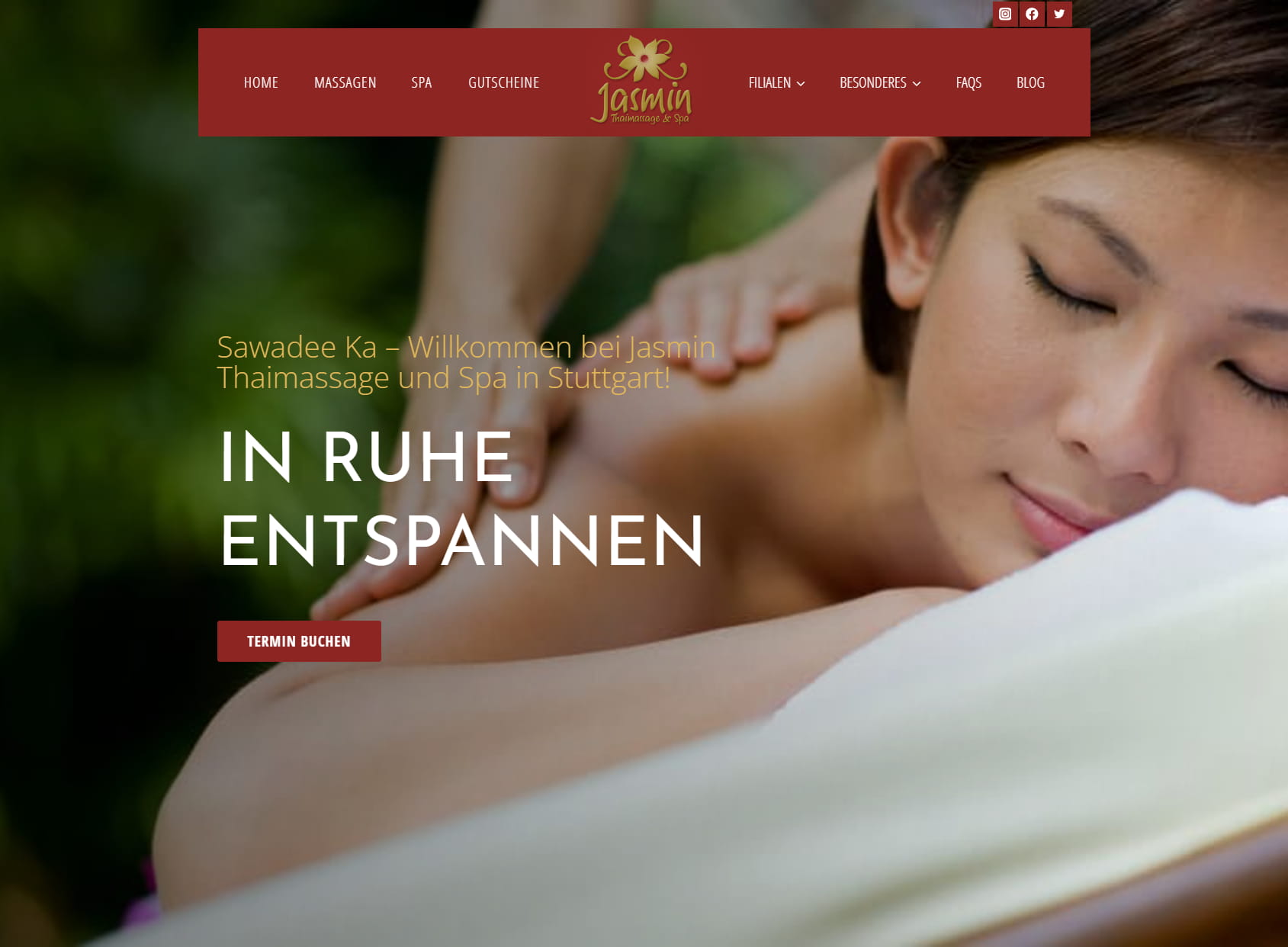 Jasmine Thai Massage & Spa, Stuttgart-West