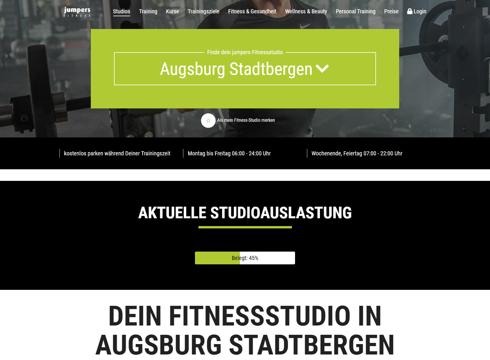 jumpers fitness Augsburg Stadtbergen