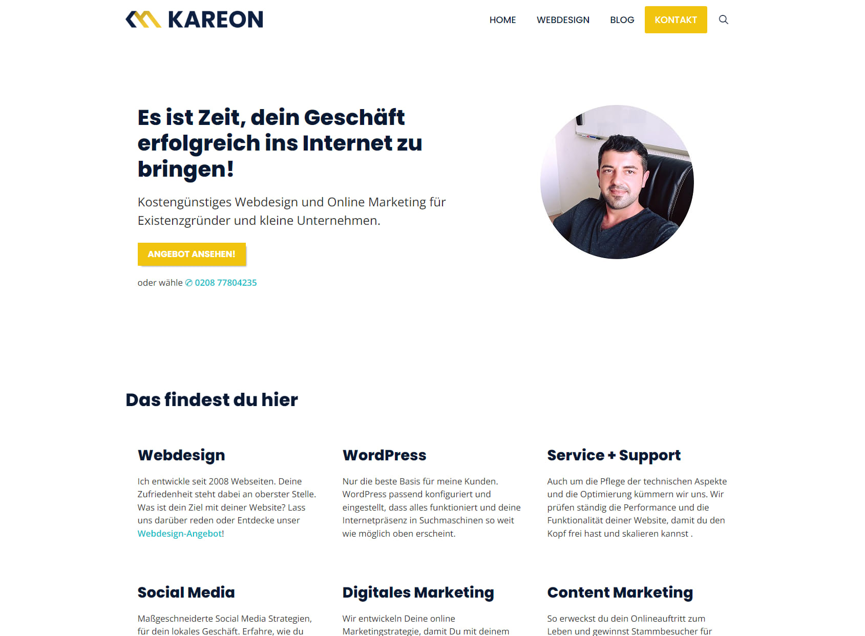 KAREON Media | Webdesign Oberhausen