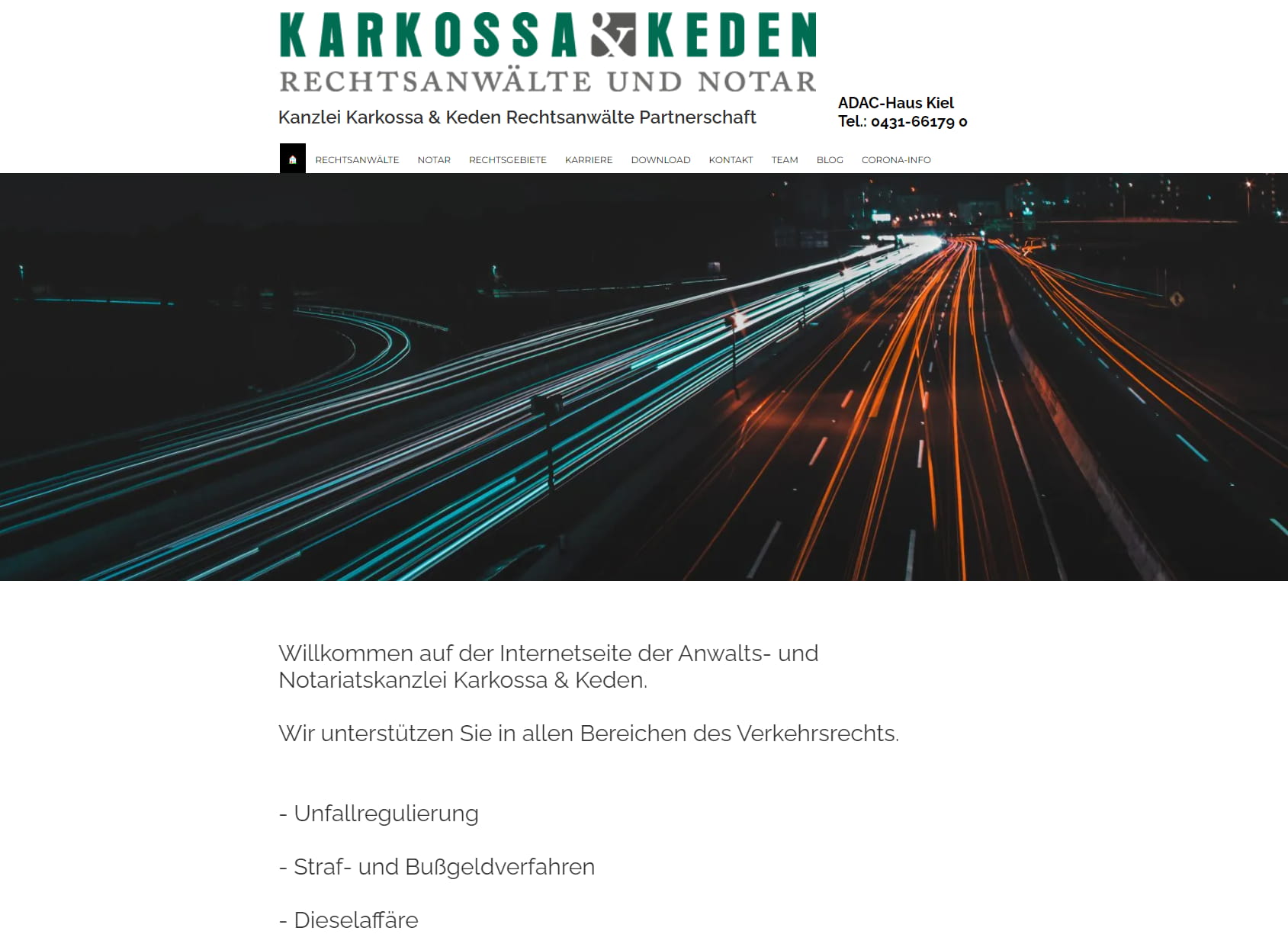 KARKOSSA & KEDEN | ADAC Anwalt Karkossa| ADAC-Haus, Kiel