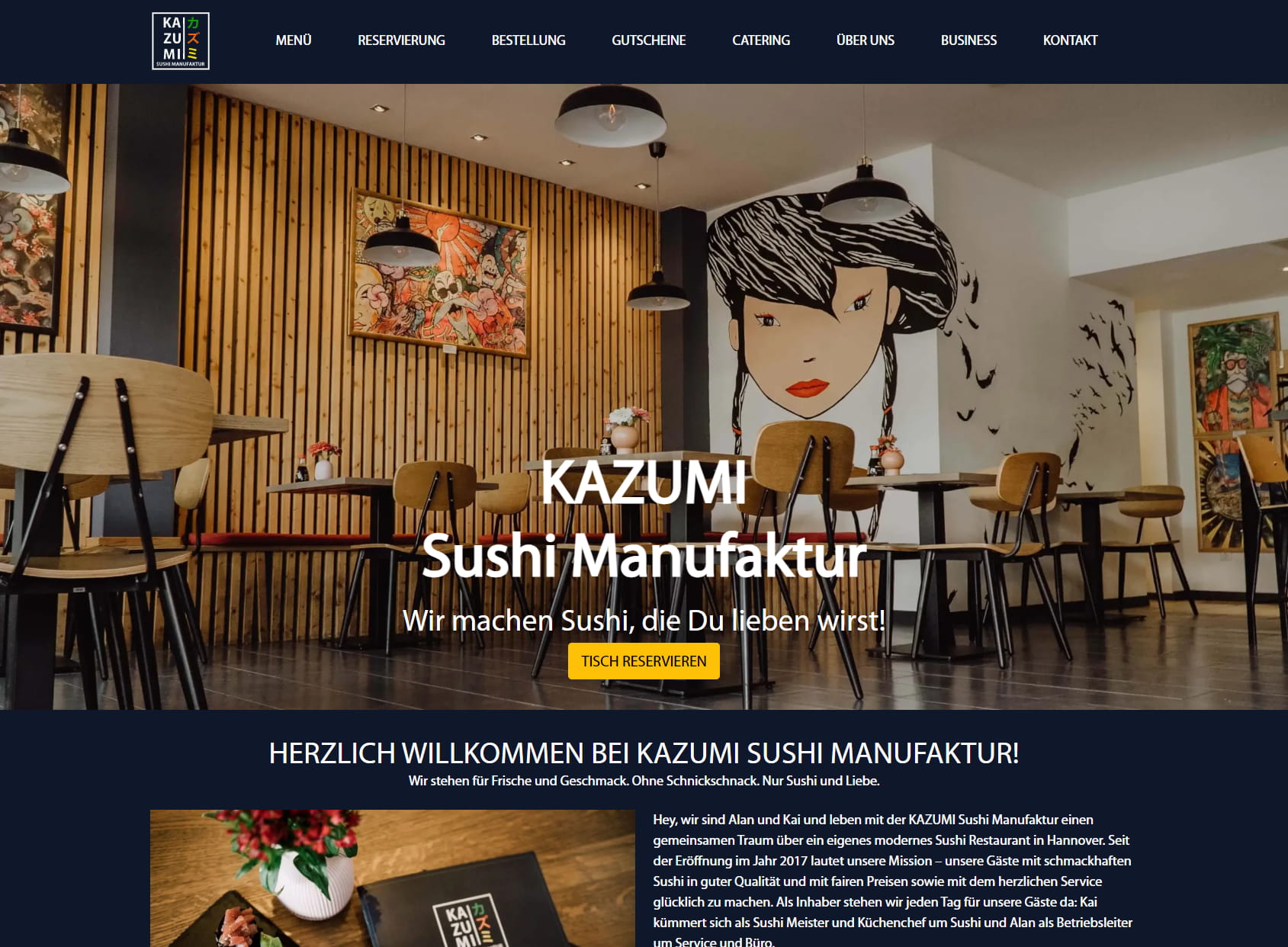 KAZUMI Sushi Manufaktur