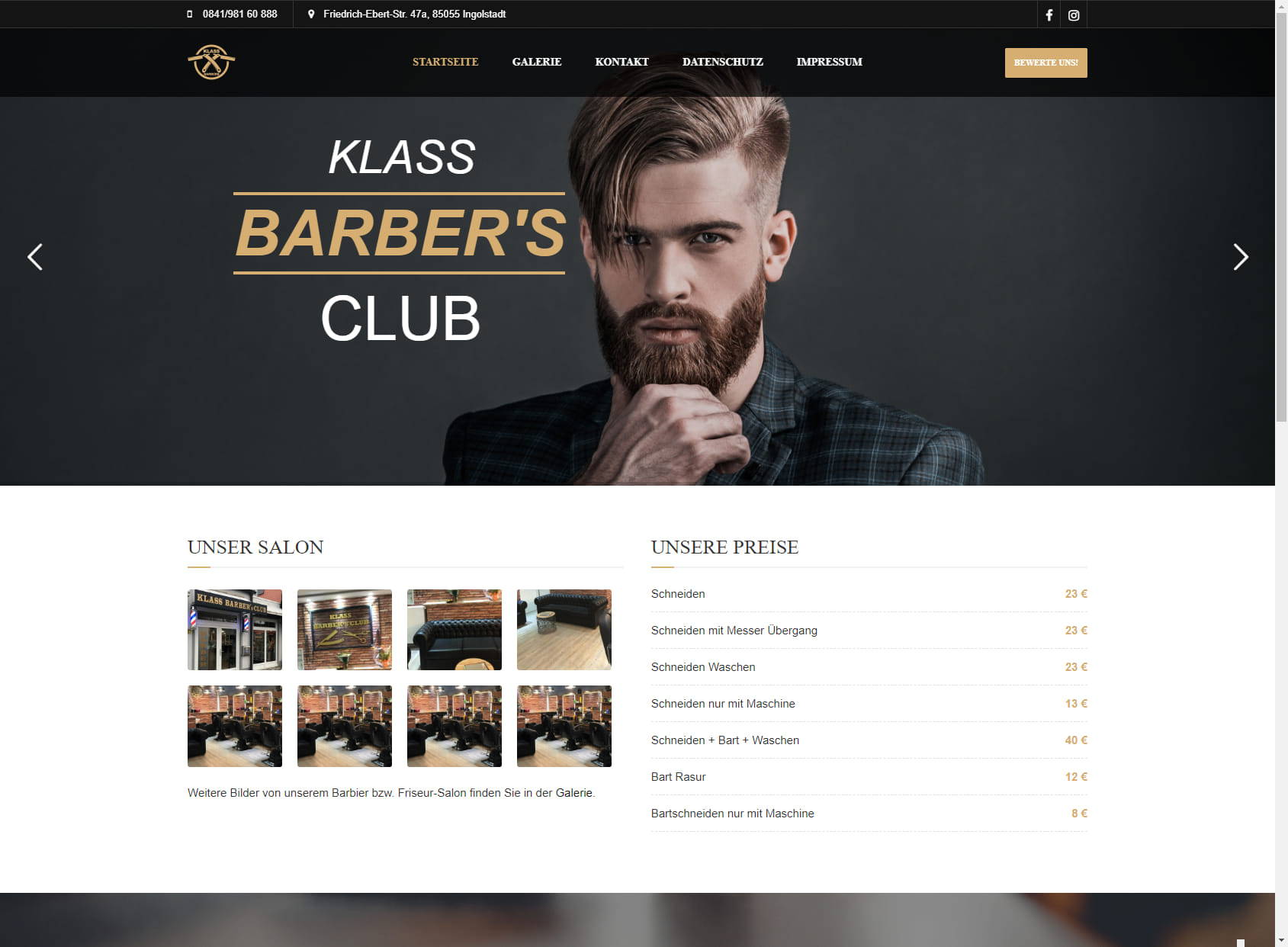 Klass Barber's Club