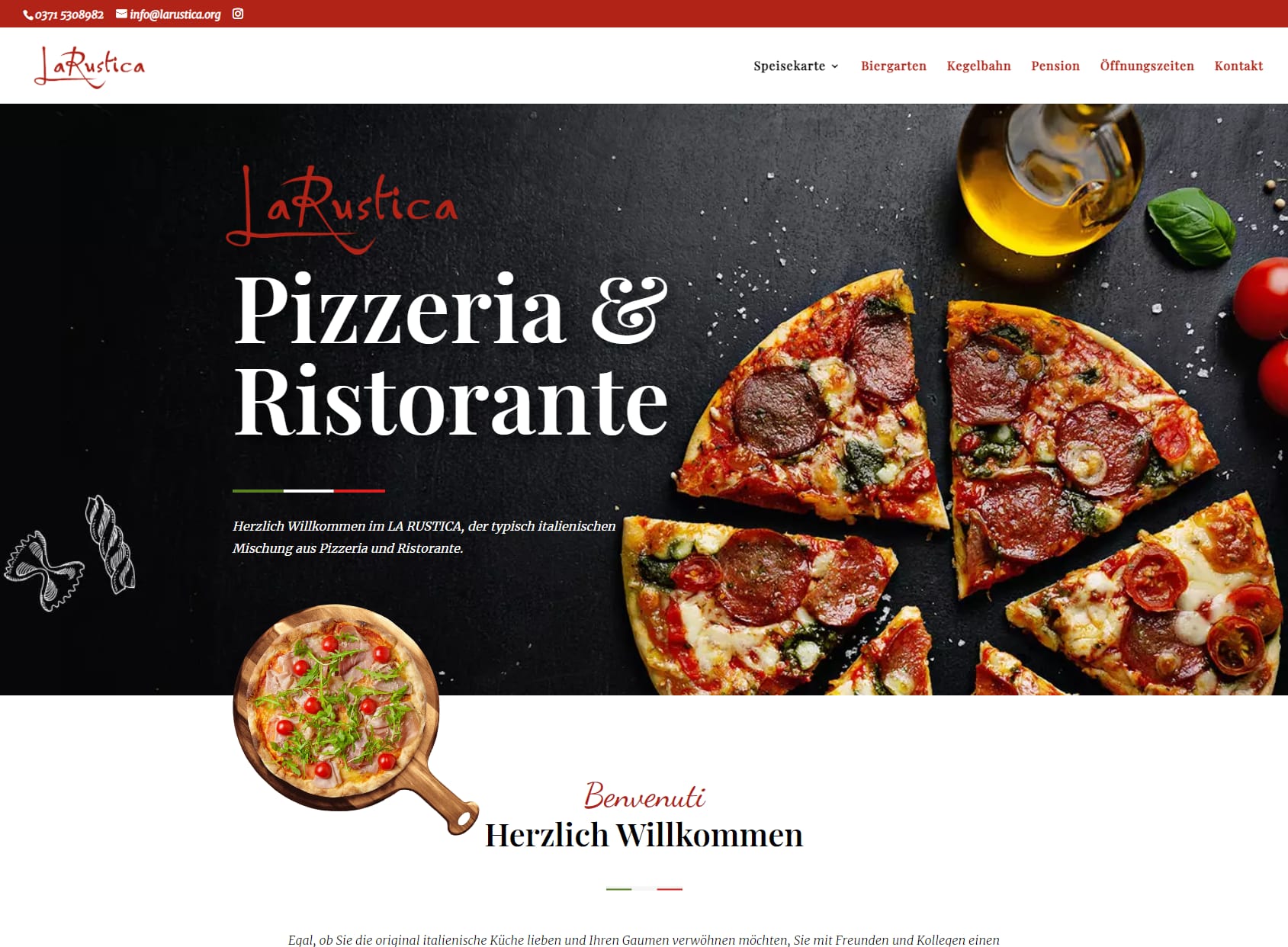 La Rustica Pizzeria & Ristorante - Giampiero Pelli