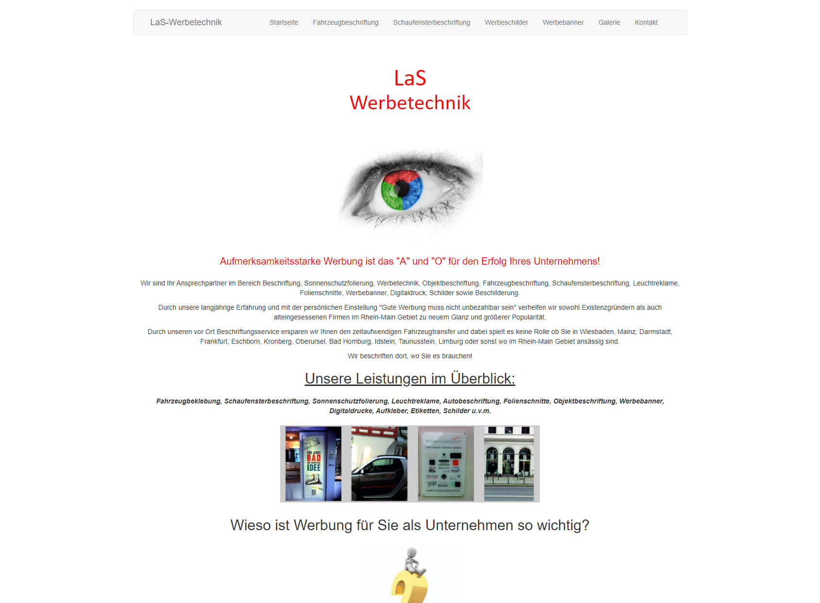 LaS - Werbetechnik Fahrzeugbeschriftung - Schaufensterbeschriftung - Schilder - Sonnenschutzfolierung - Druck u.v.m