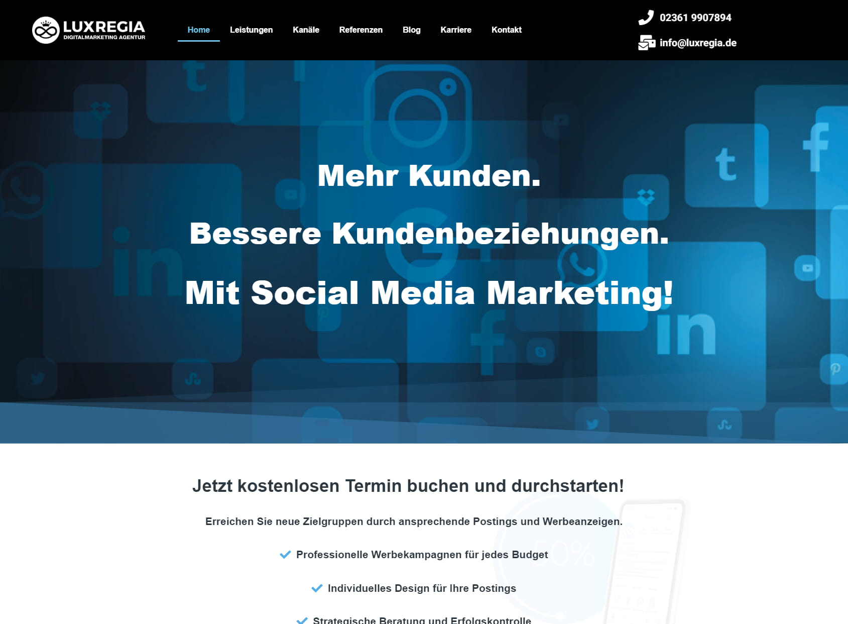 Luxregia GmbH - Social Media Agentur