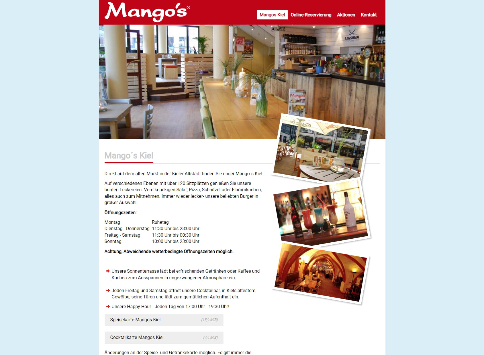 Mango's Kiel