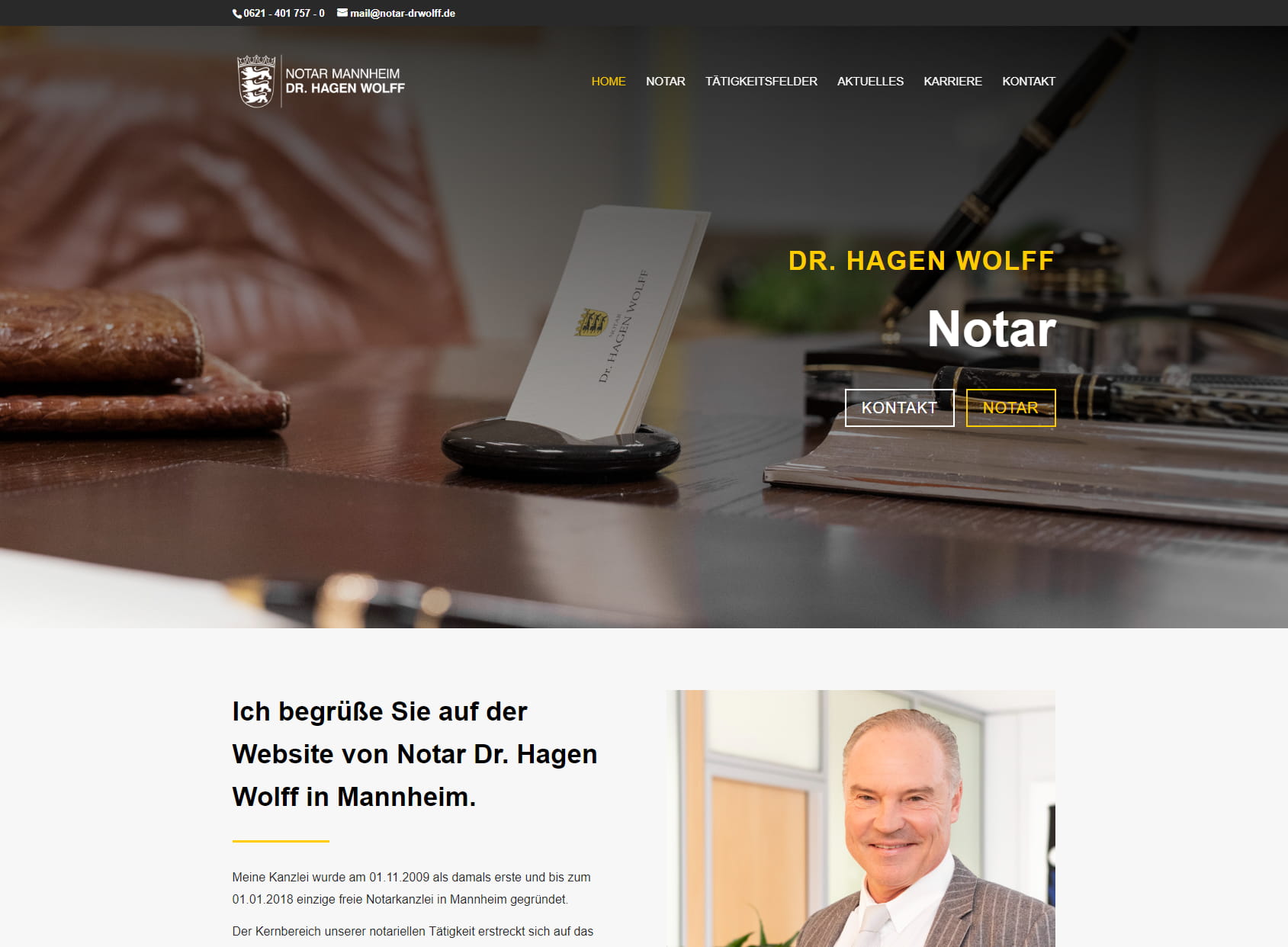 Notar Dr. Hagen Wolff