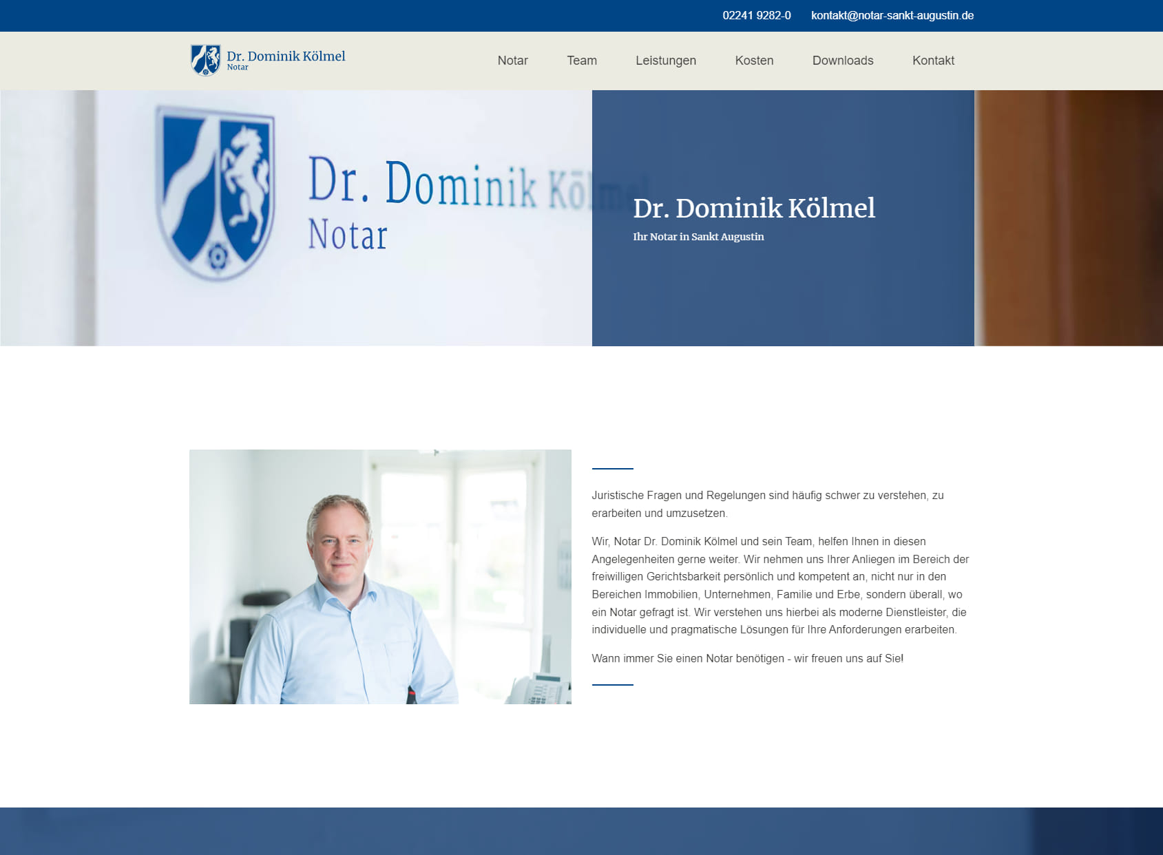 Notar Dr. Dominik Kölmel