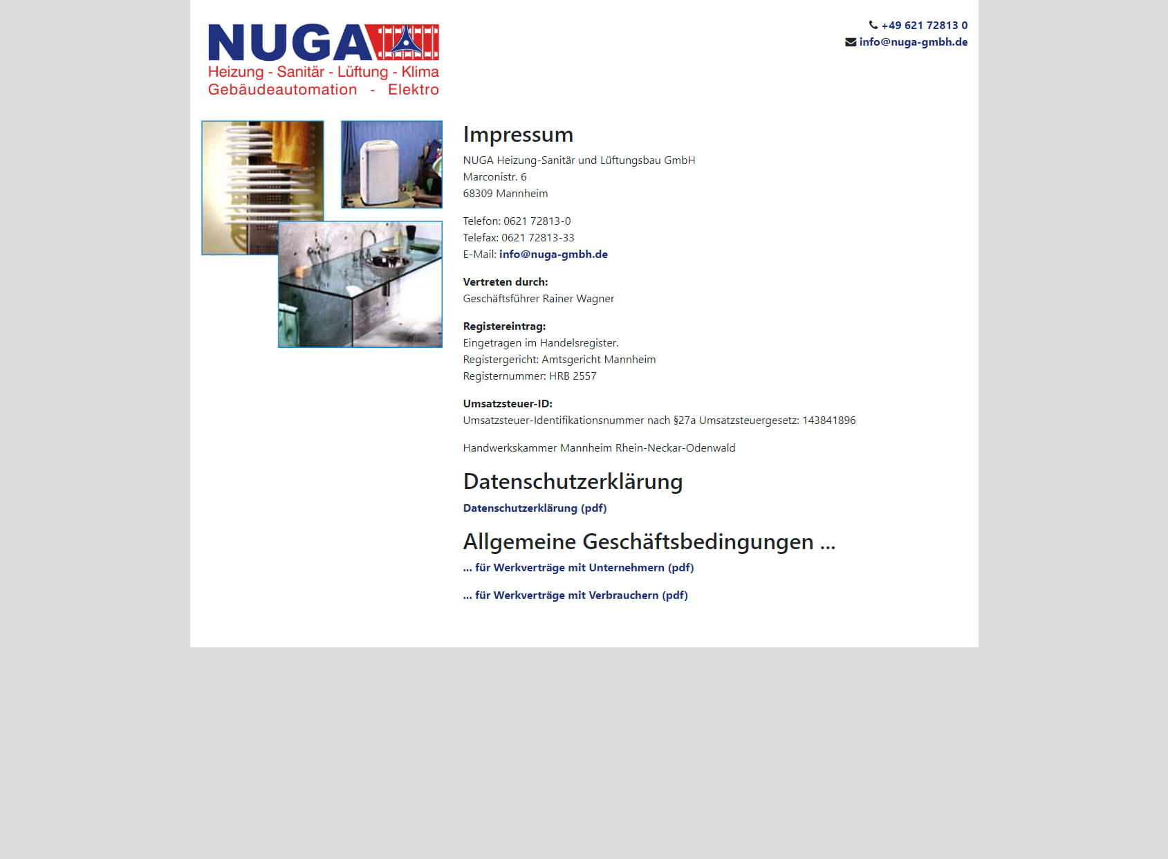 NUGA Heizung-, Sanitär- und Lüftungsbau GmbH