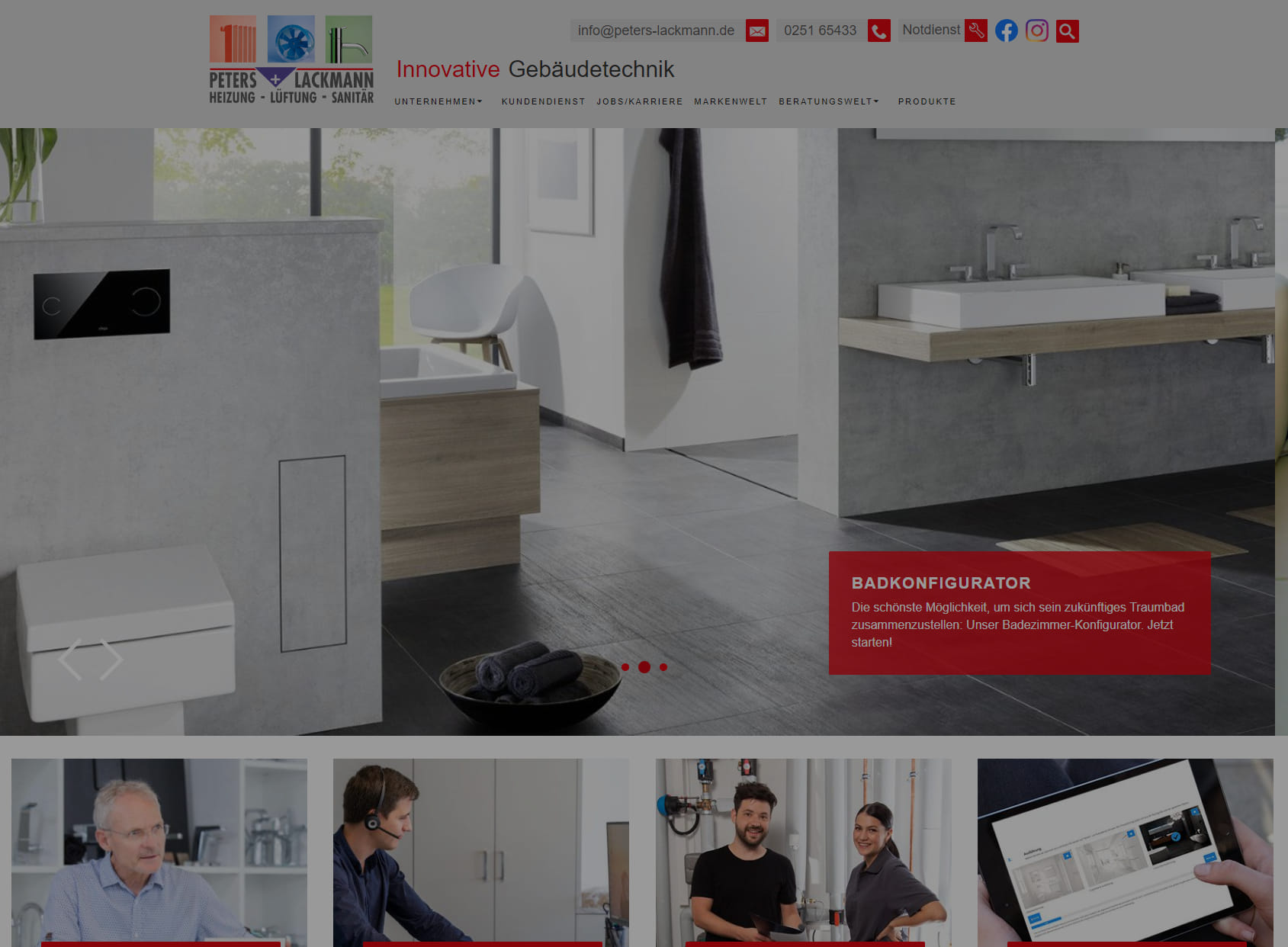 Peters + Lackmann GmbH – Heizung, Lüftung, Sanitär