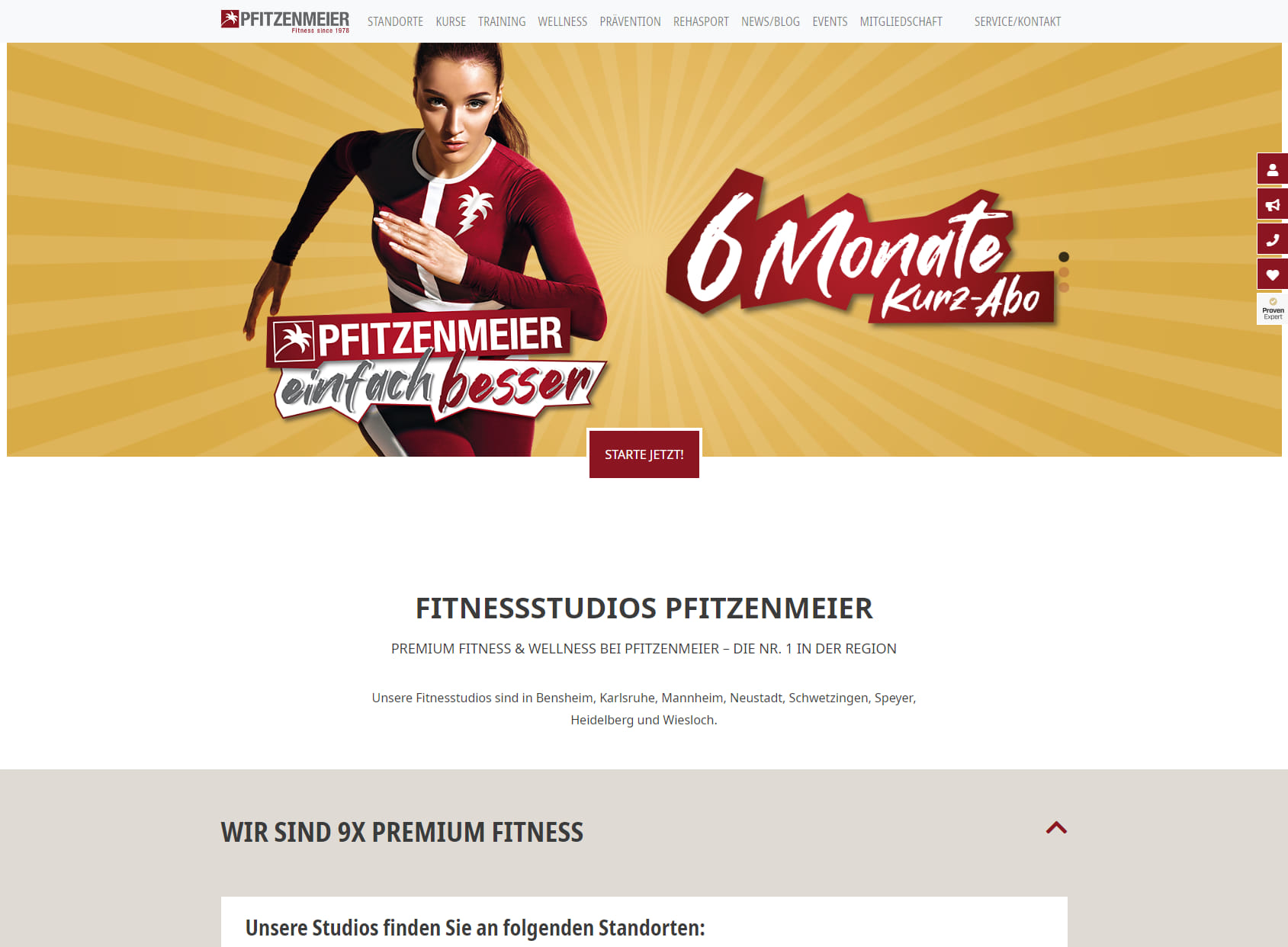Gym Pfitzenmeier Premium Club Heidelberg