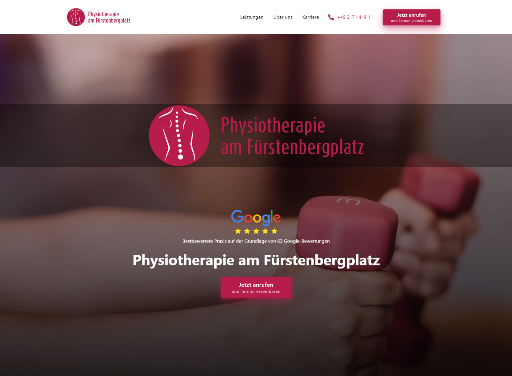 Physiotherapie am Fürstenbergplatz