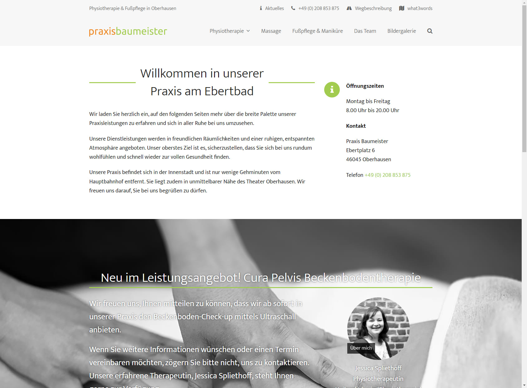 Physiotherapie Knut Baumeister - Physiotherapie, Massage & Fußpflege in Oberhausen