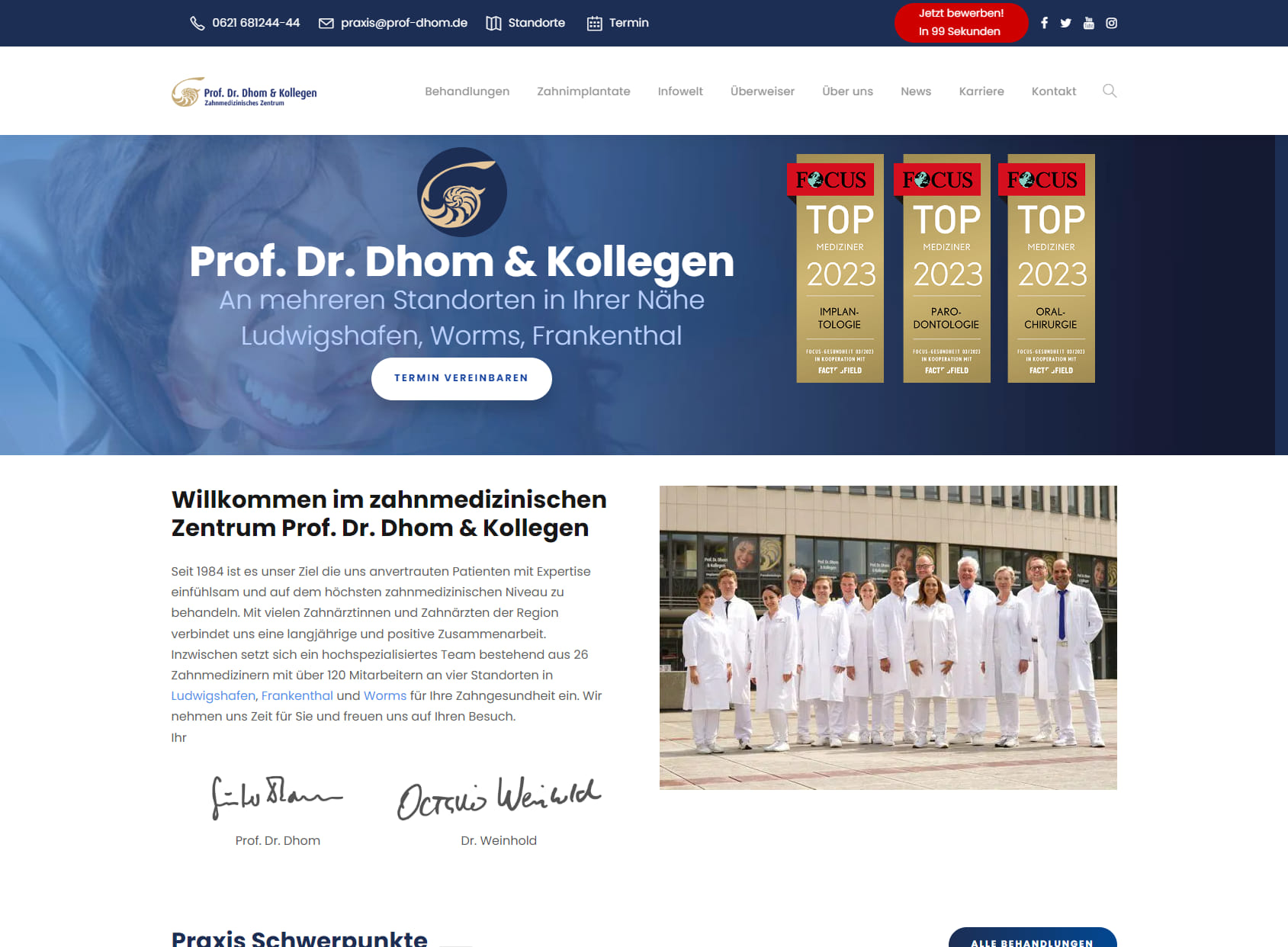Prof. Dr. Dhom & colleagues MVZ GmbH
