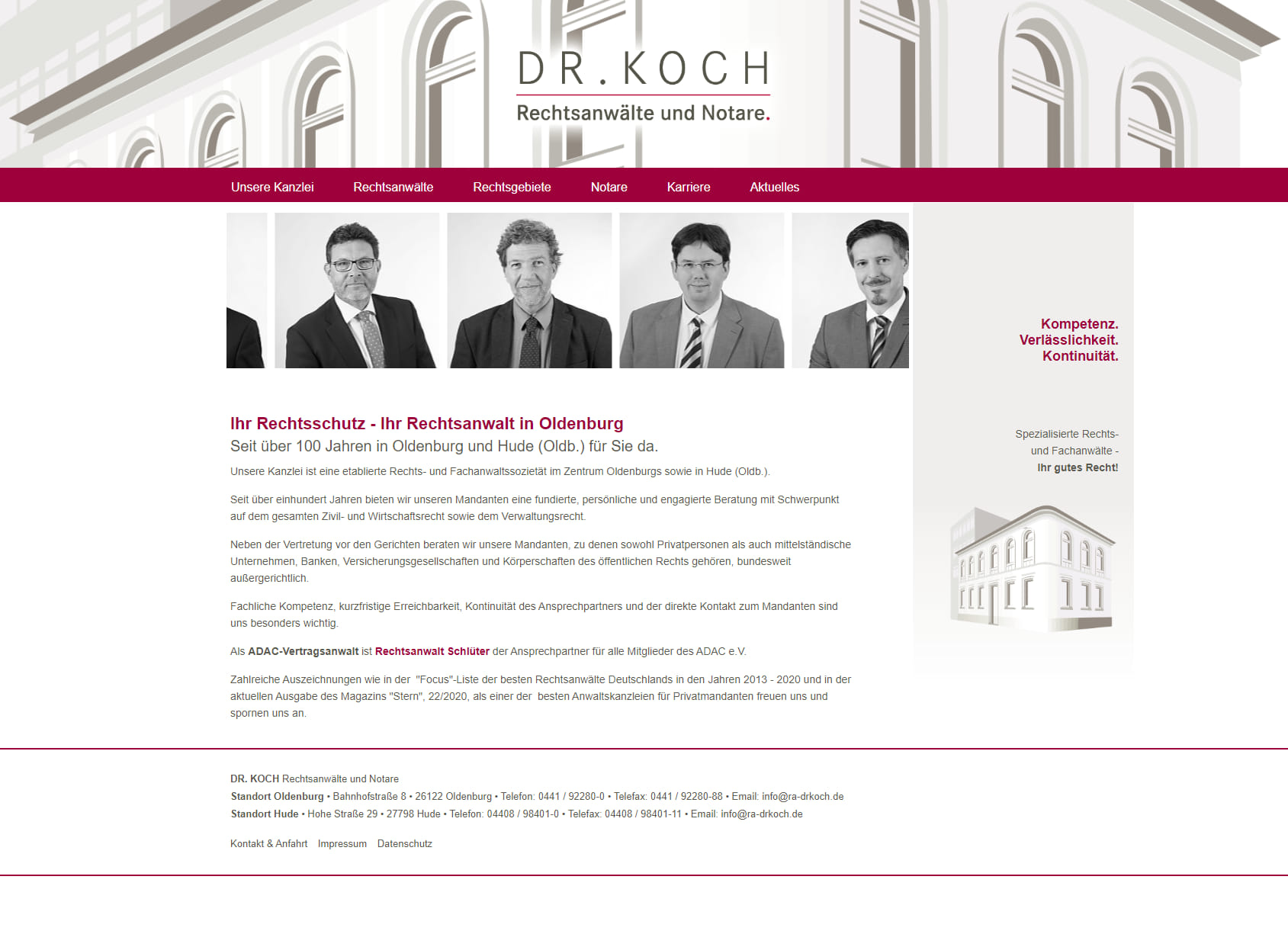 DR. KOCH Rechtsanwälte und Notare.