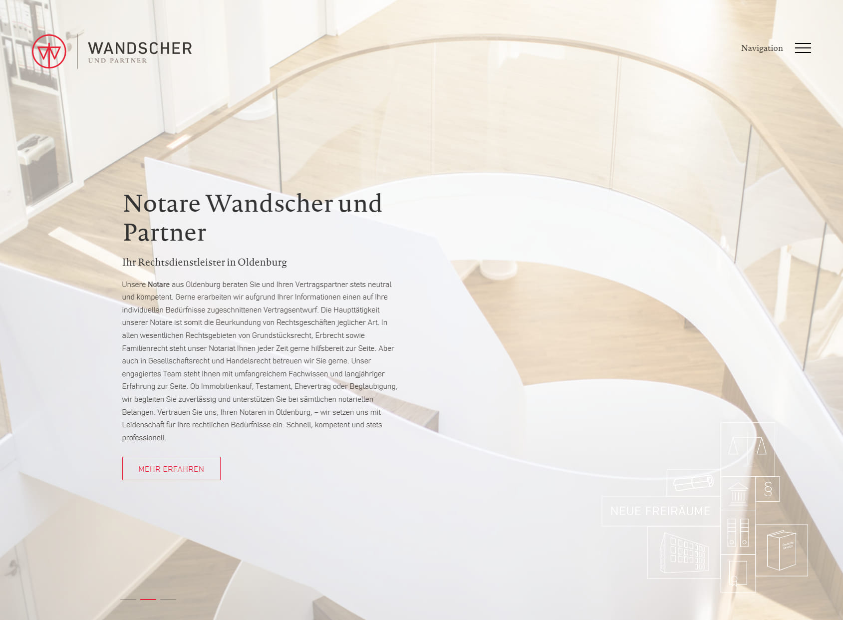 Wandscher & Partner Rechtsanwälte in PartGmbB and notaries