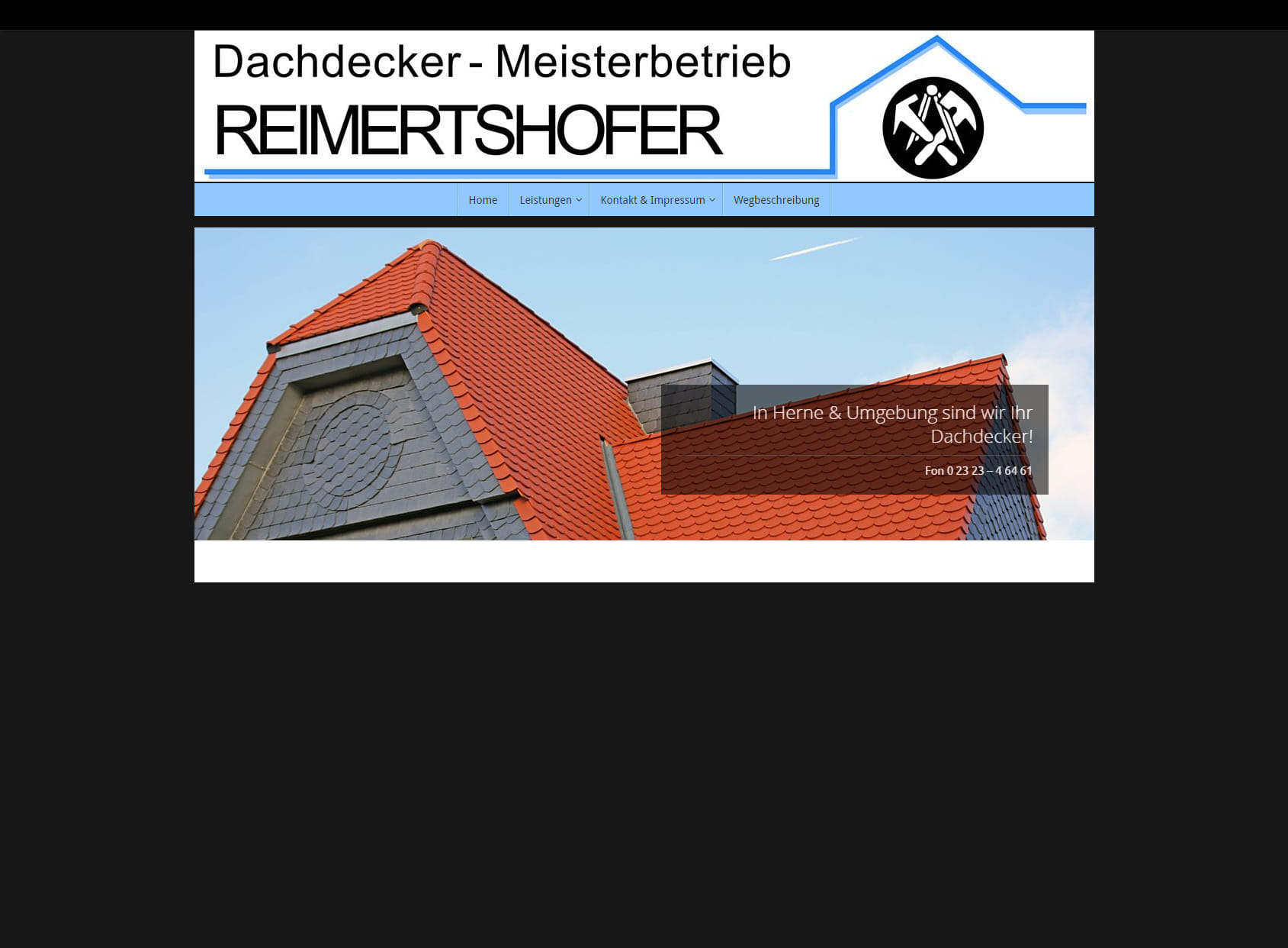 Dachdecker-Meisterbetrieb REIMERTSHOFER