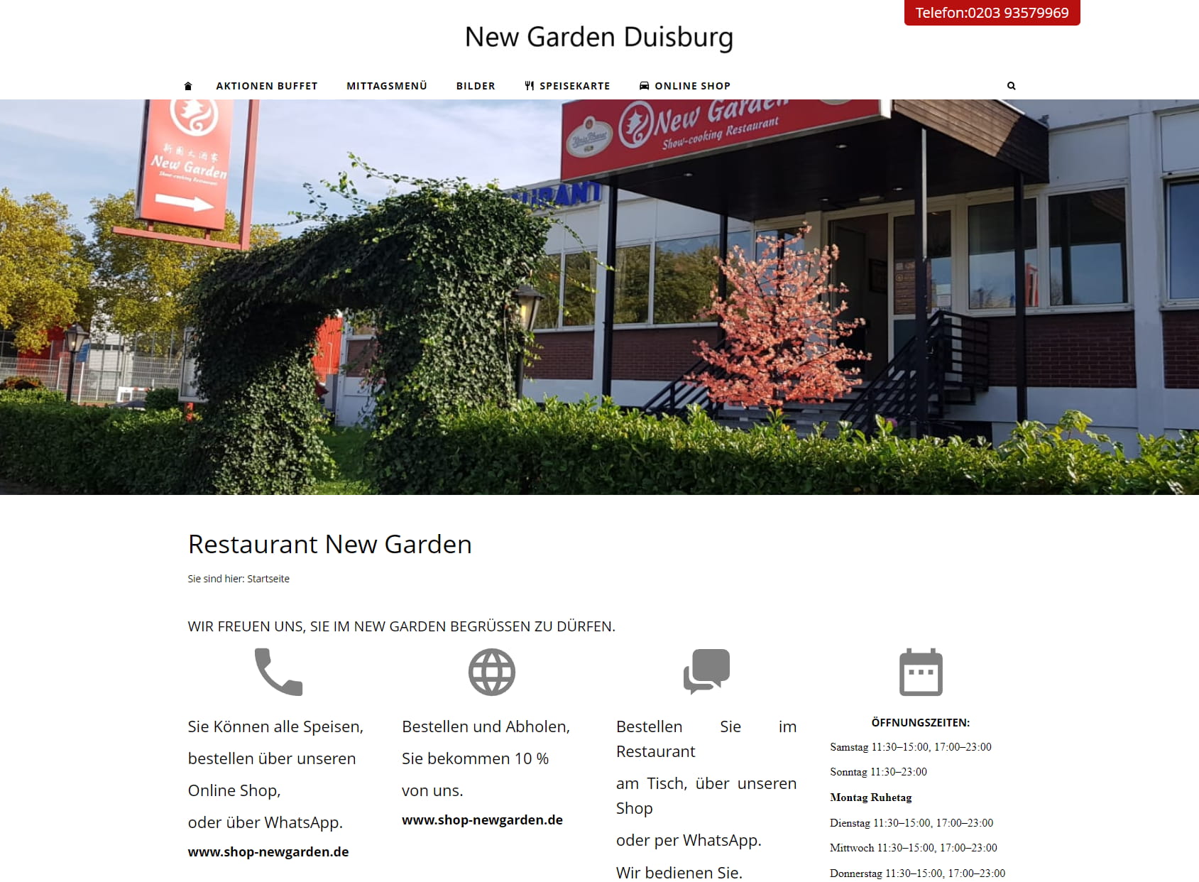 Restaurant New Garden