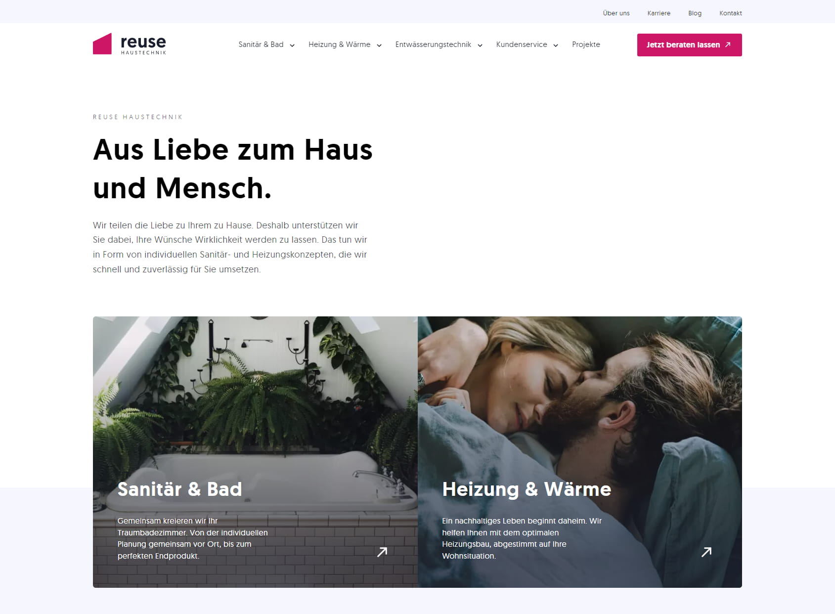 Reuse Haustechnik GmbH - For love of the house