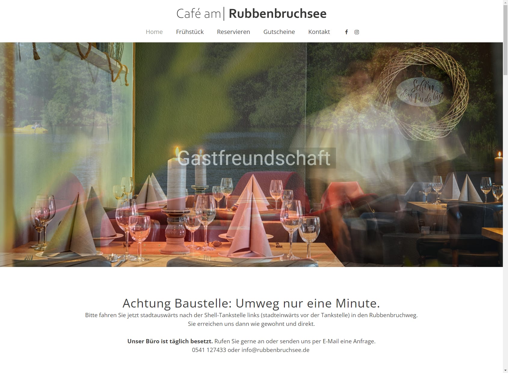 Café-Restaurant am Rubbenbruchsee