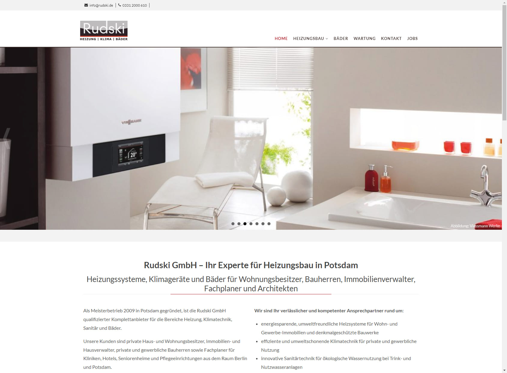 Rudski GmbH Bäder & Heizungen